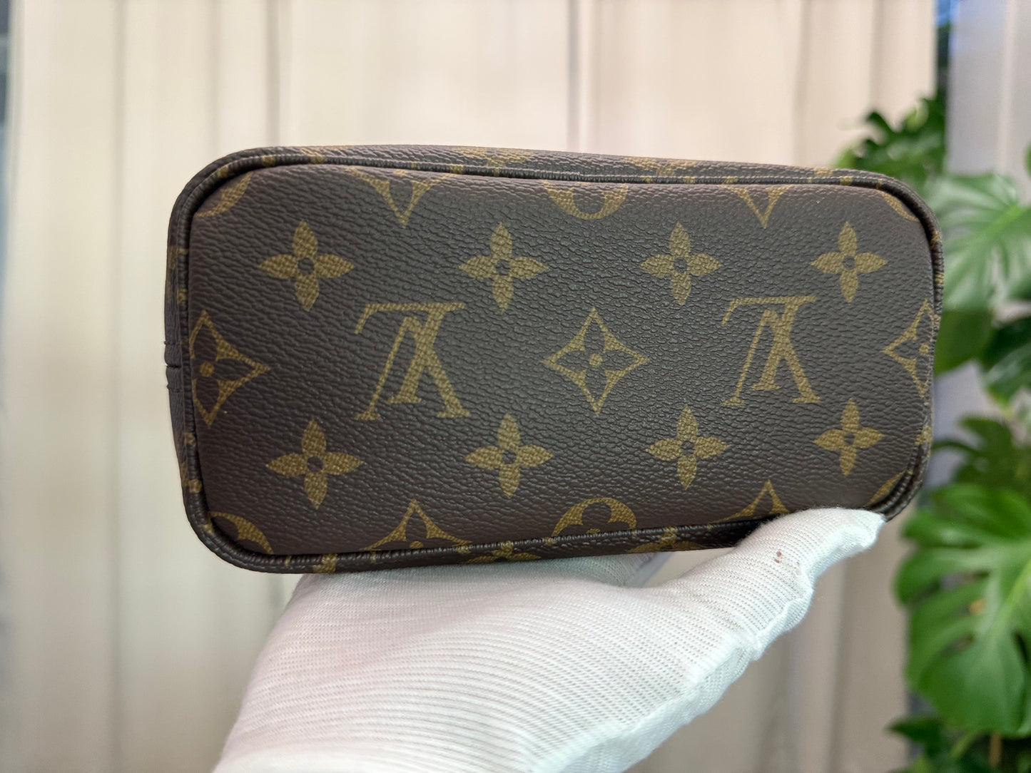 Louis Vuitton Neverfull BB Mono Beige Bag Only