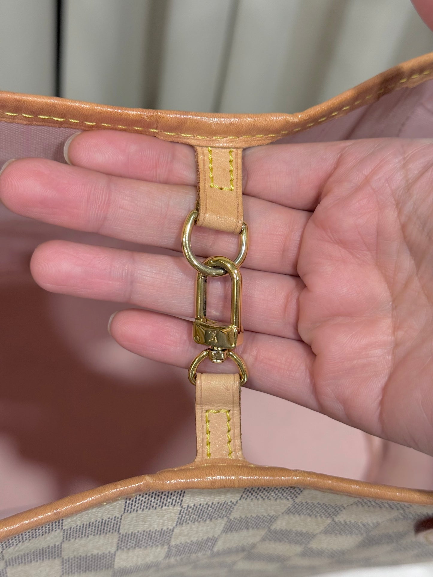 Louis Vuitton Neverfull MM Damier Azur Rose Ballerine