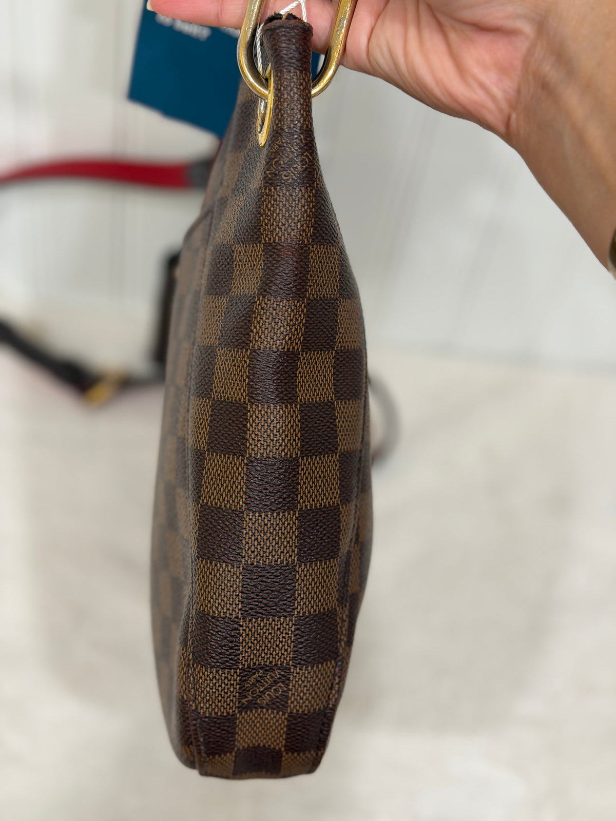 Louis Vuitton South Bank Besace Damier Ebene SD0159