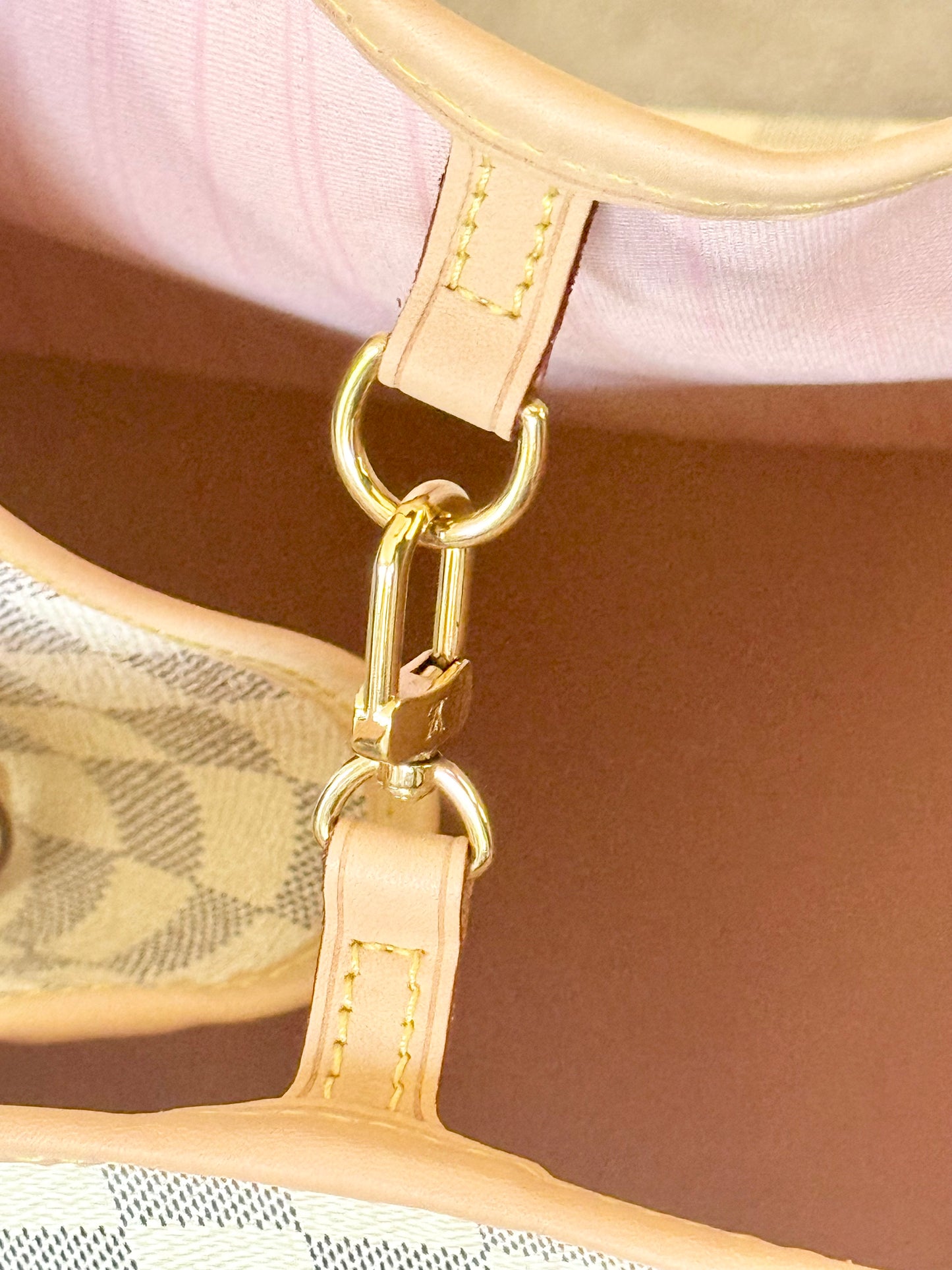 Louis Vuitton Neverfull GM in Damier Azur  Rose Ballerine MINT
