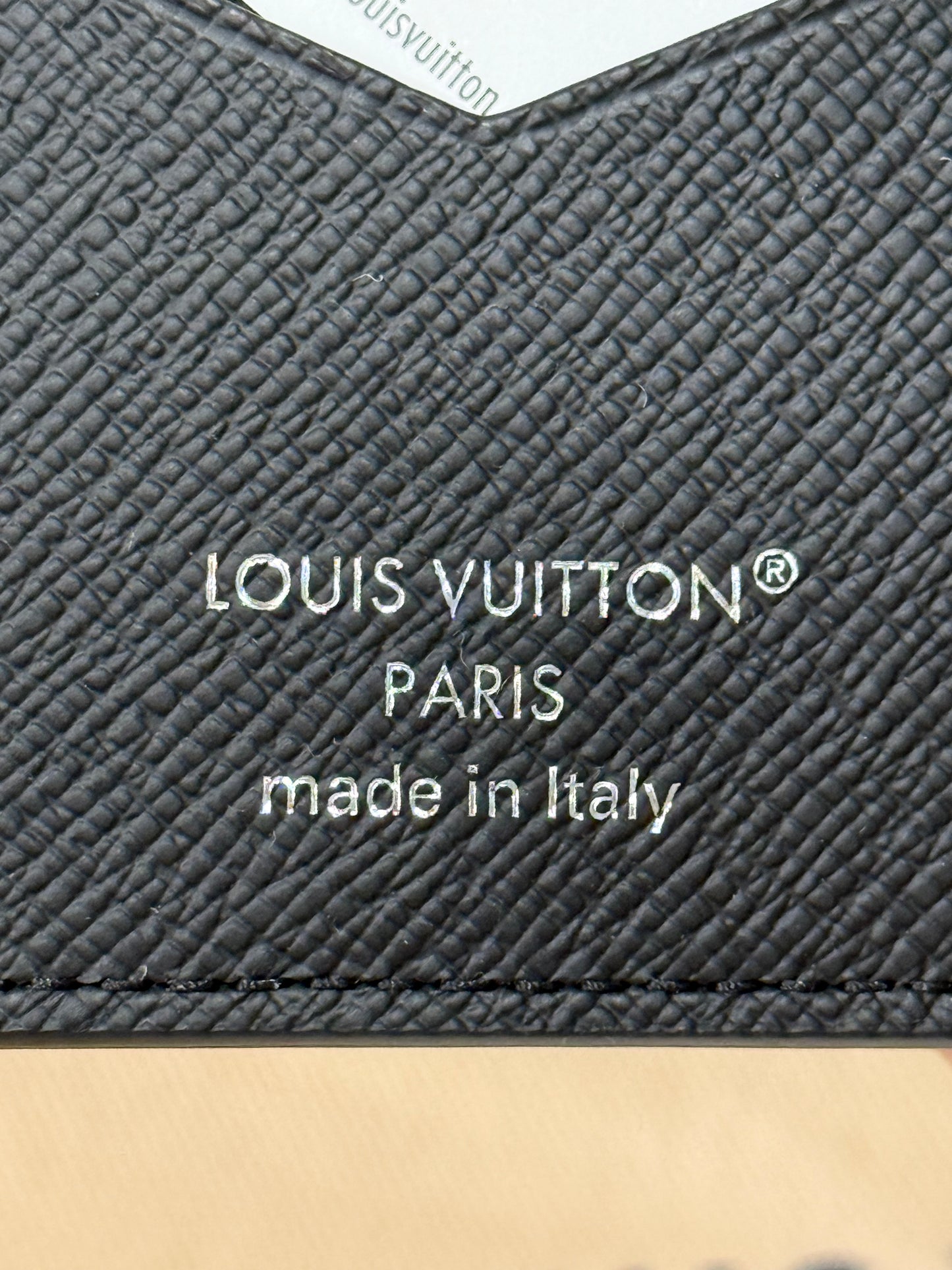 Louis Vuitton Passport Cover Mono Eclipse