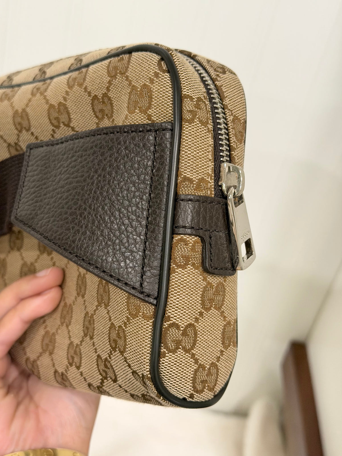 Gucci GG Canvas Belt Bag Unisex