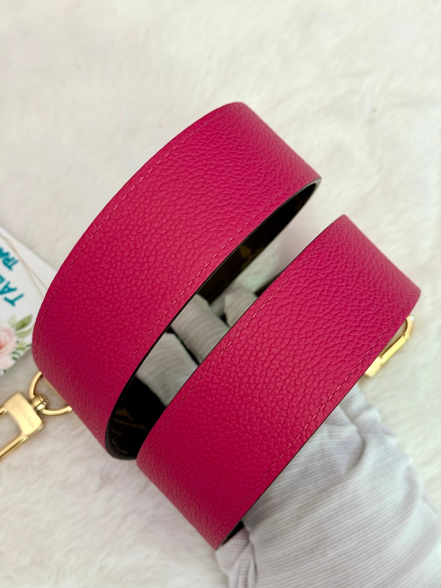 Louis Vuitton Neverfull Bandouliere Inside Out MM Mono Rose Pondichery