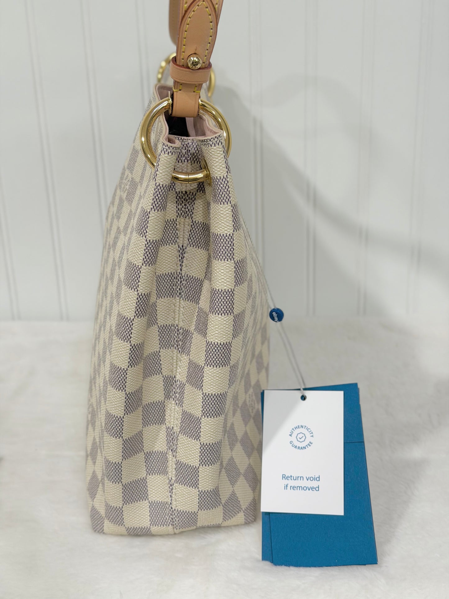 Louis Vuitton Graceful PM Damier Azur Rose Ballerine