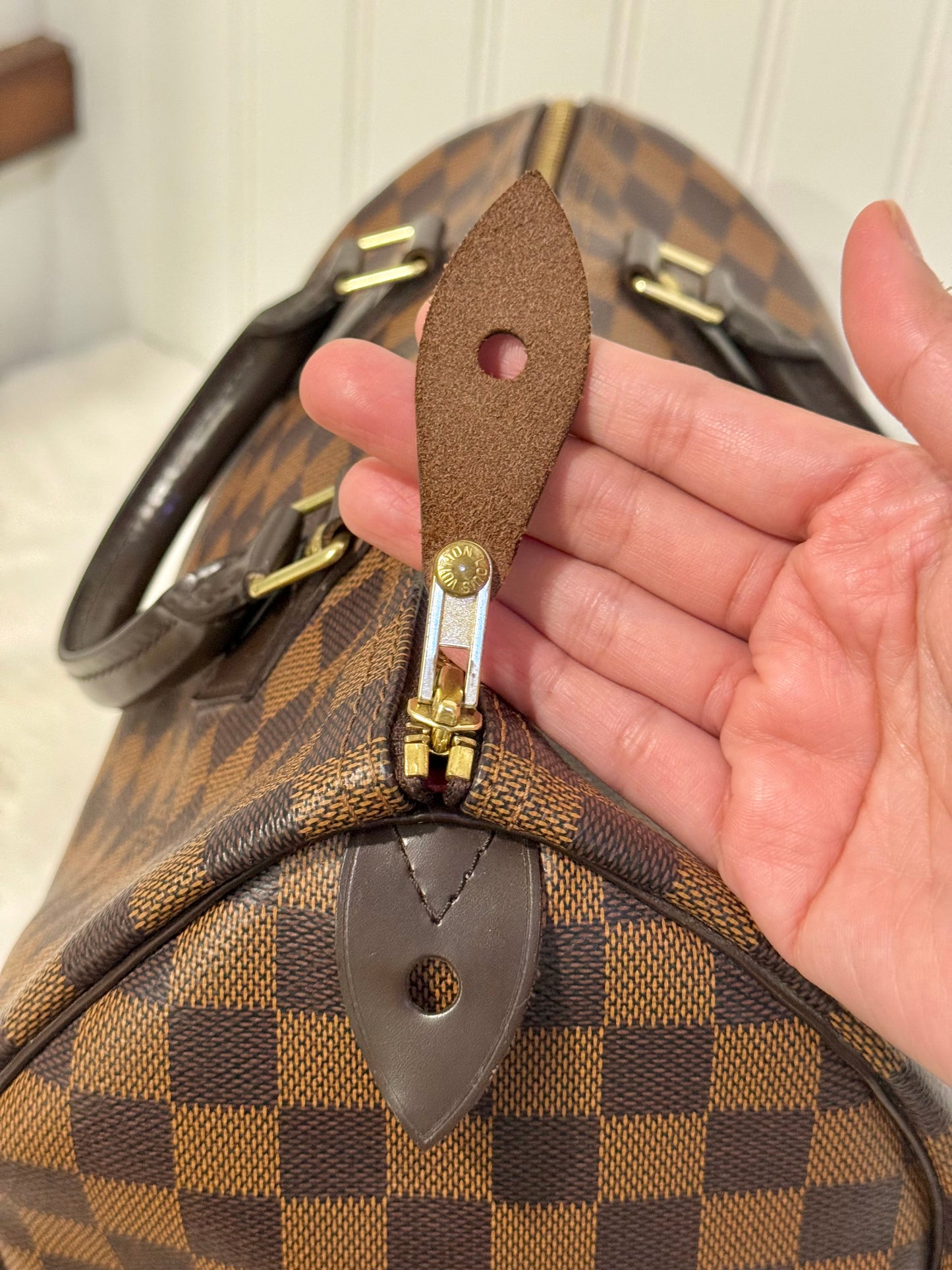 Louis Vuitton Speedy 30 Damier Ebene