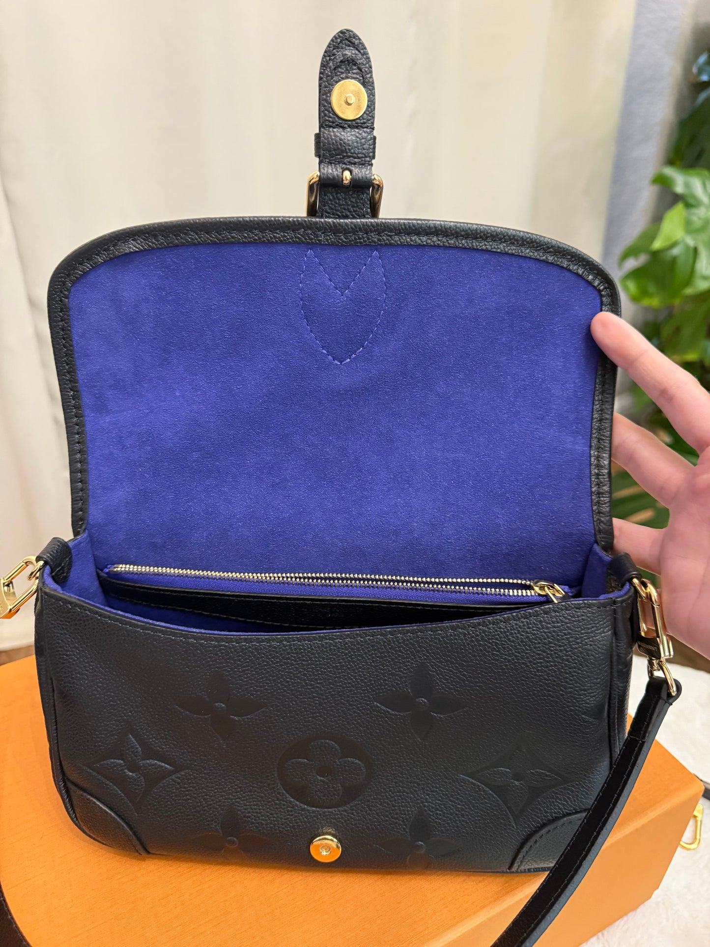 Louis Vuitton Diane Empreinte Noir