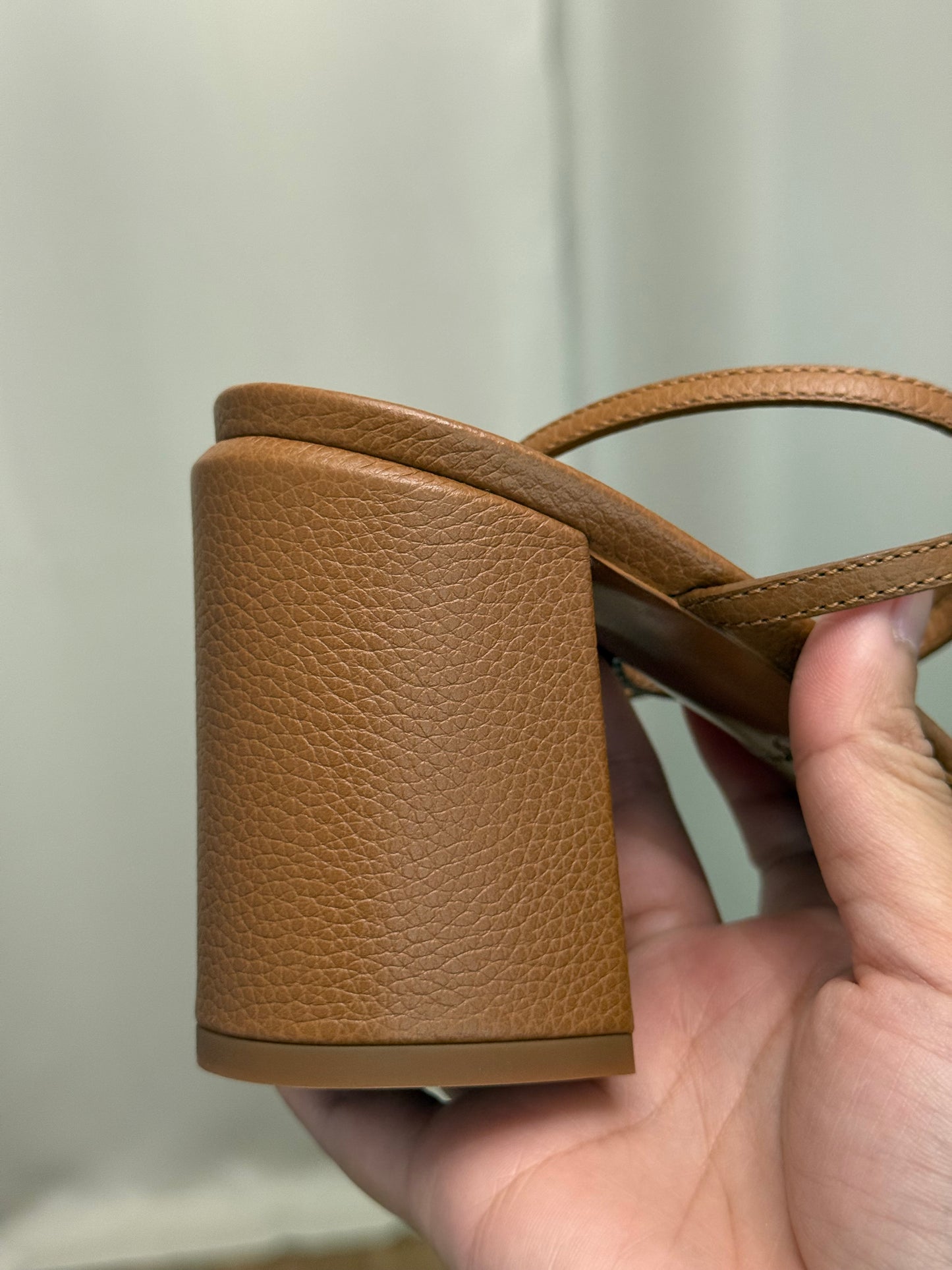 Louis Vuitton Roma Sandals Cognac Size 40
