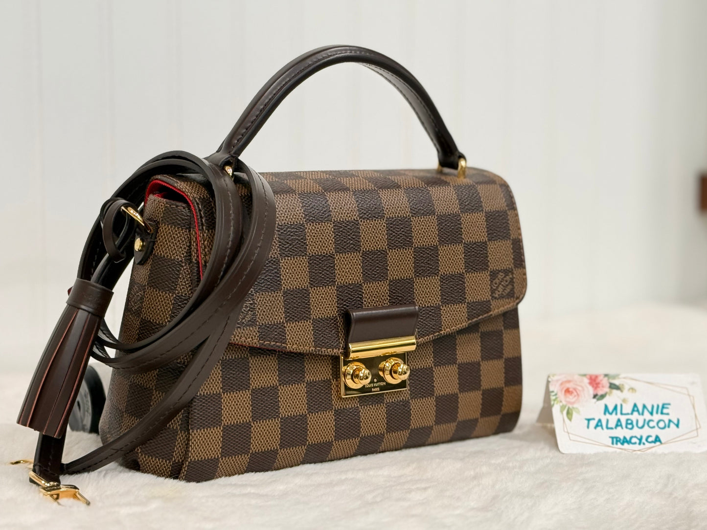 Louis Vuitton Croisette Damier Ebene