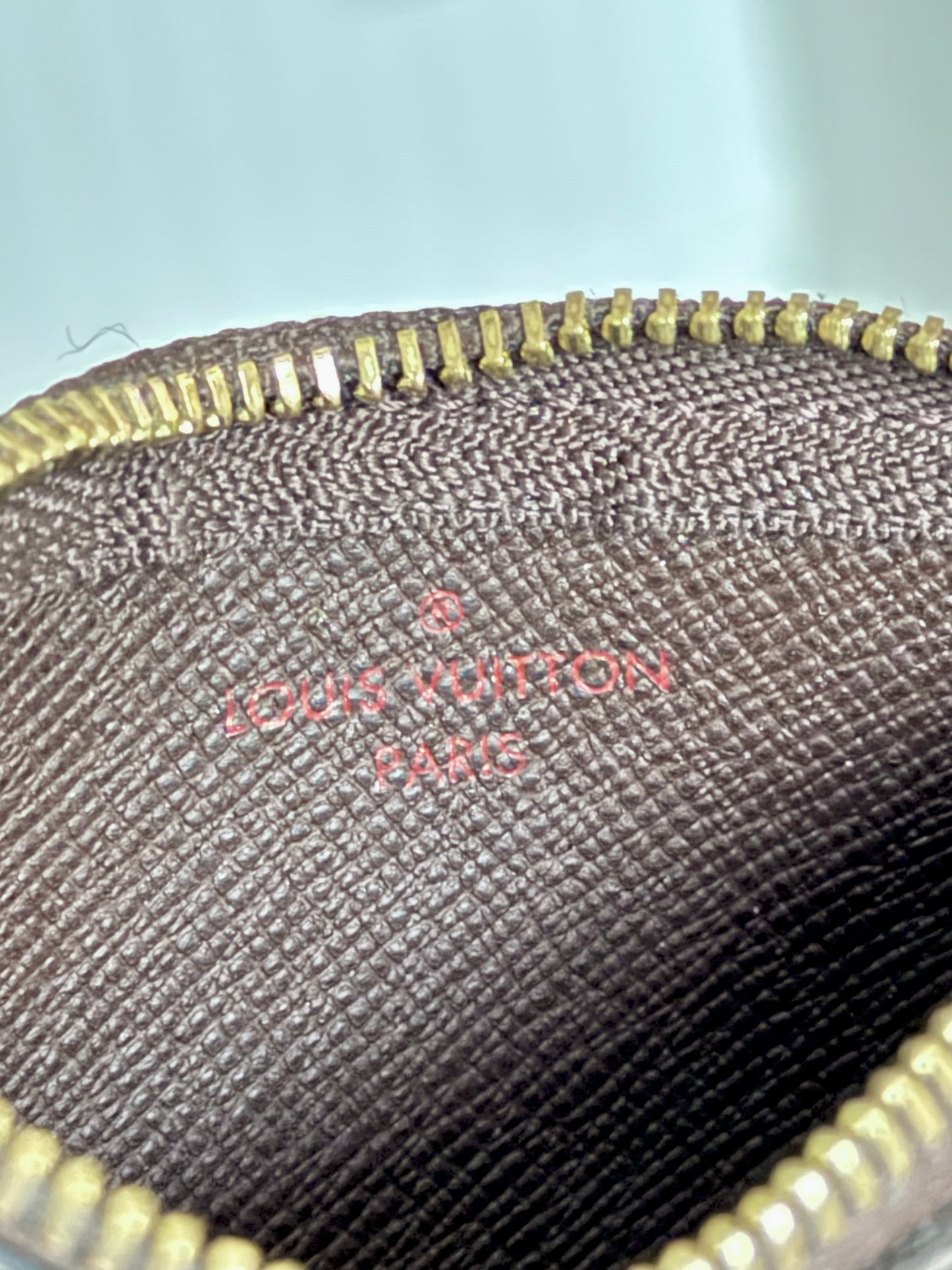Louis Vuitton Key Cles Damier Ebene