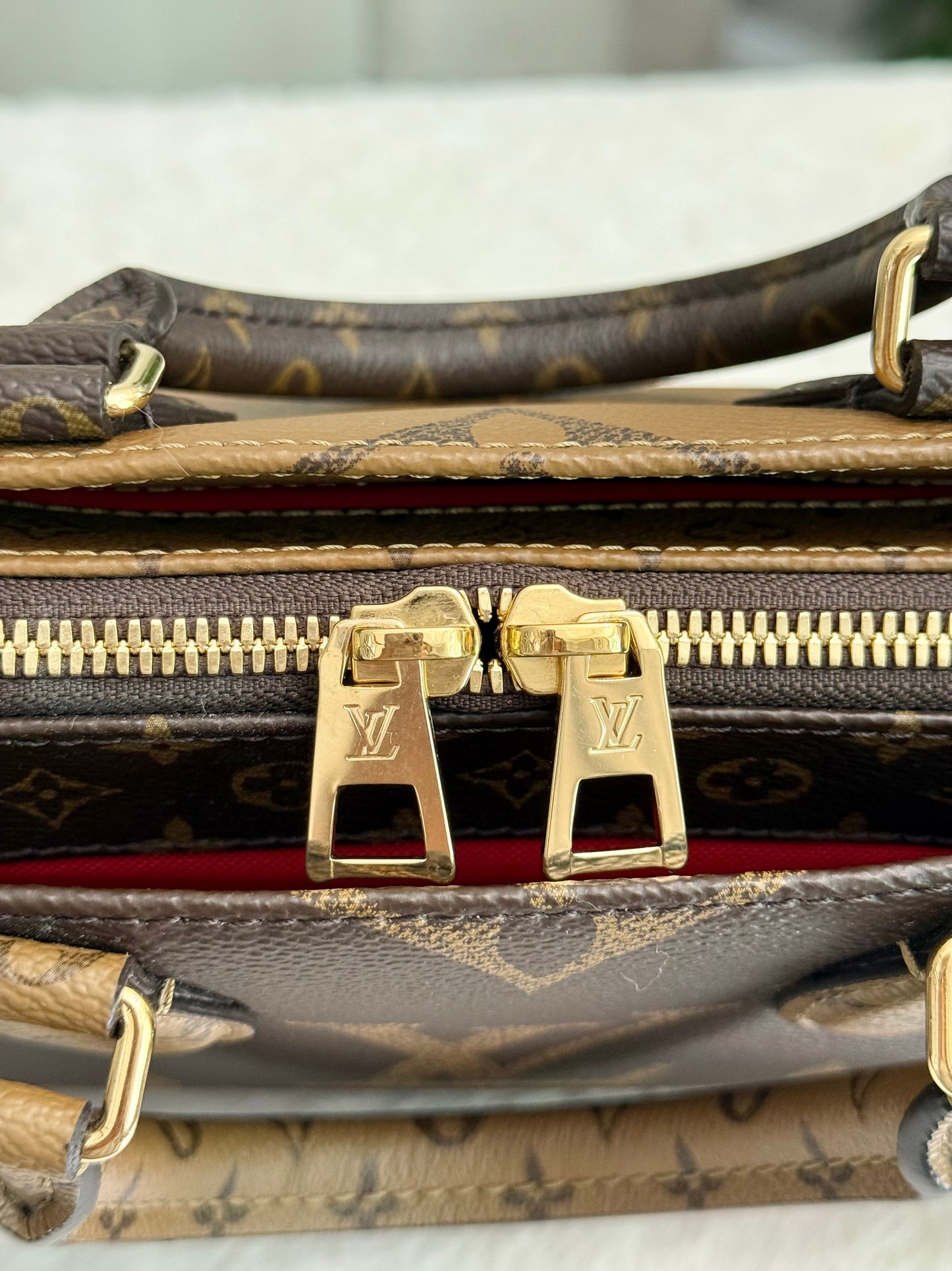 Louis Vuitton Onthego East West in Reverse Mono