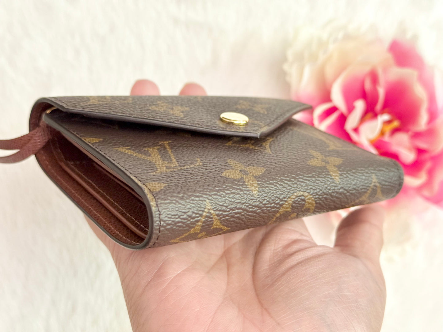 Louis Vuitton Victorine Mono Armagnac Wallet