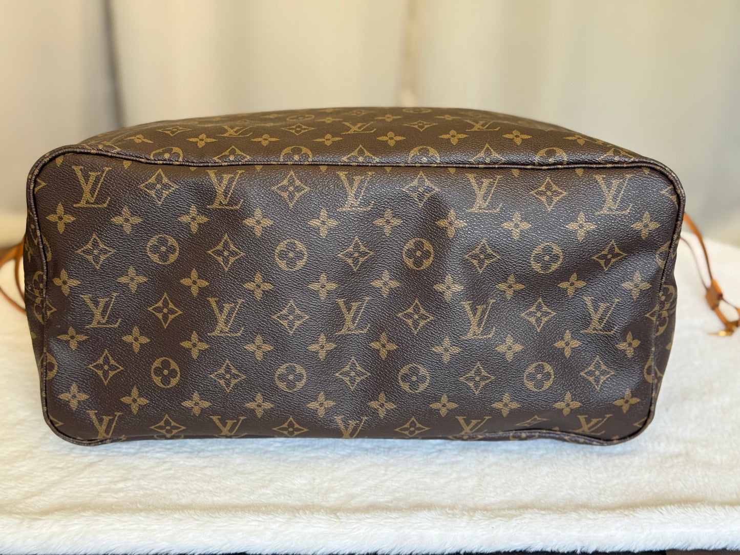 Louis Vuitton Neverfull GM Mono Pivoine Bag and Pouch