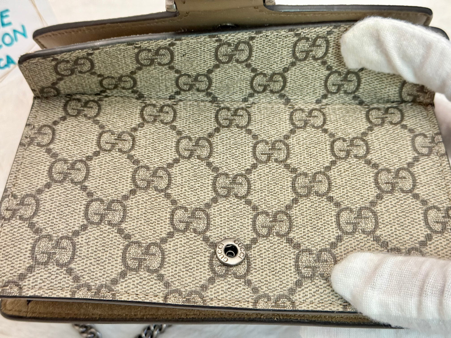 Gucci Mini Dionysus GG Supreme Beige