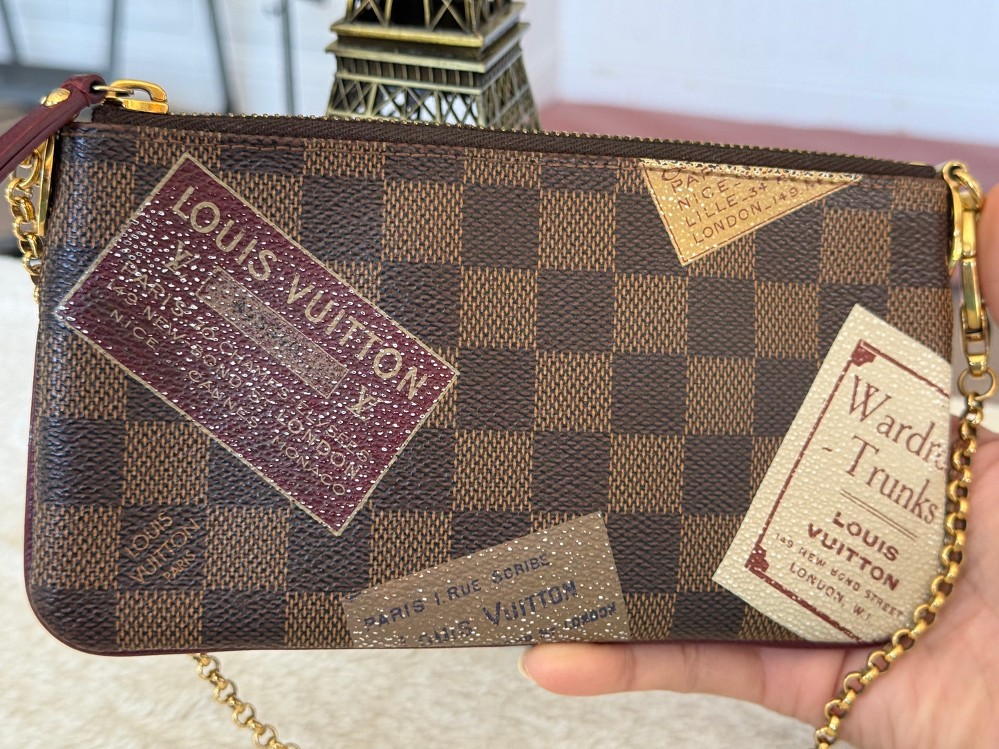 Louis Vuitton Milla MM Damier Ebene Limited Edition Trunks