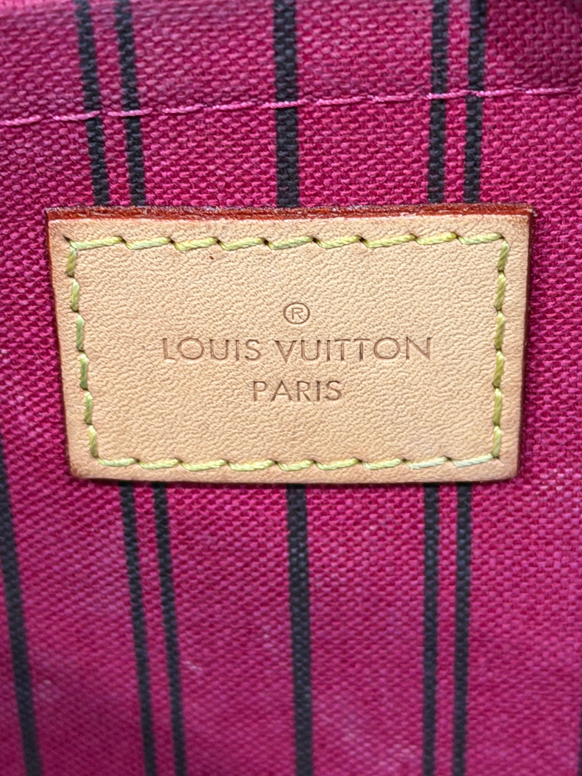 Louis Vuitton Neverfull Mono Pouch Pivoine SD4270