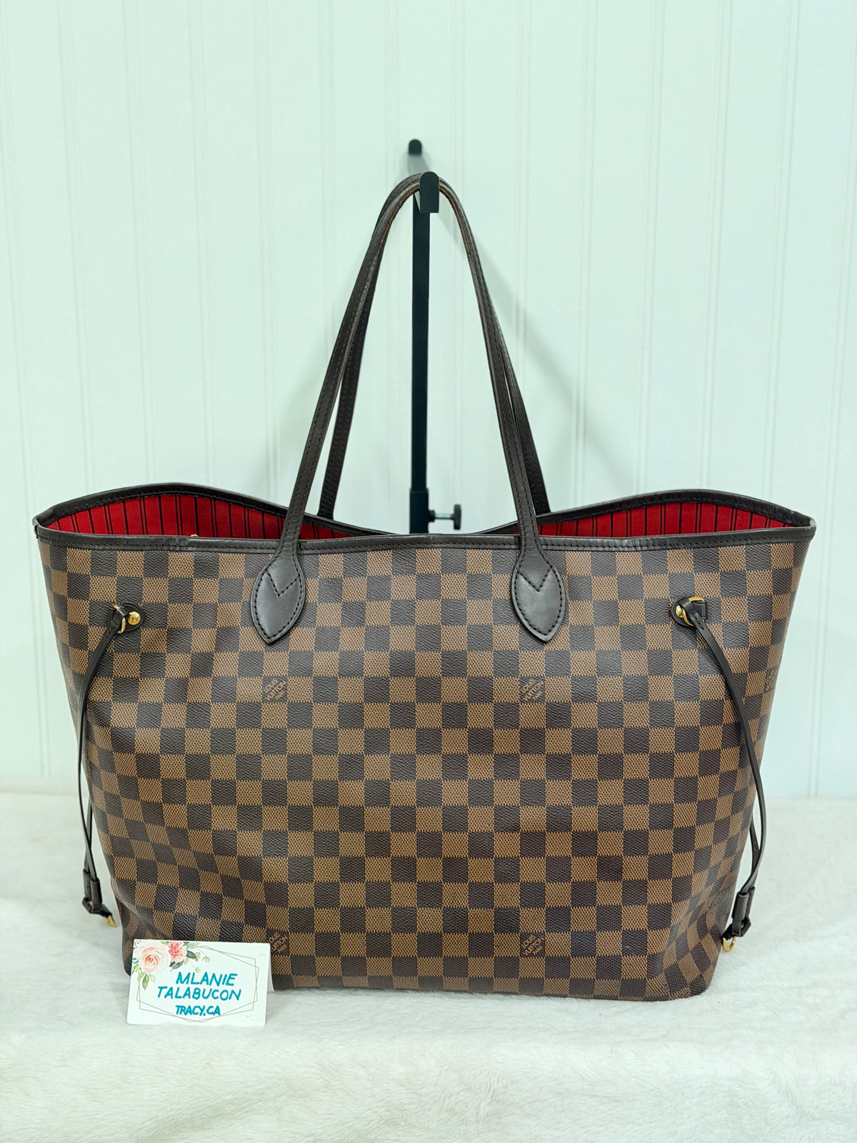 Louis Vuitton Neverfull GM DE Cerise Bag Only
