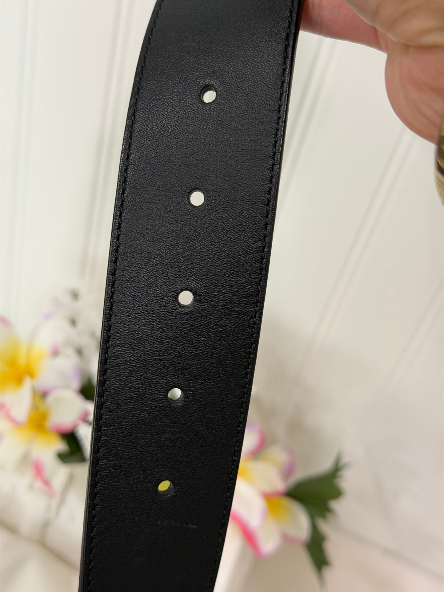Gucci GG Marmont Wide Belt Size 85