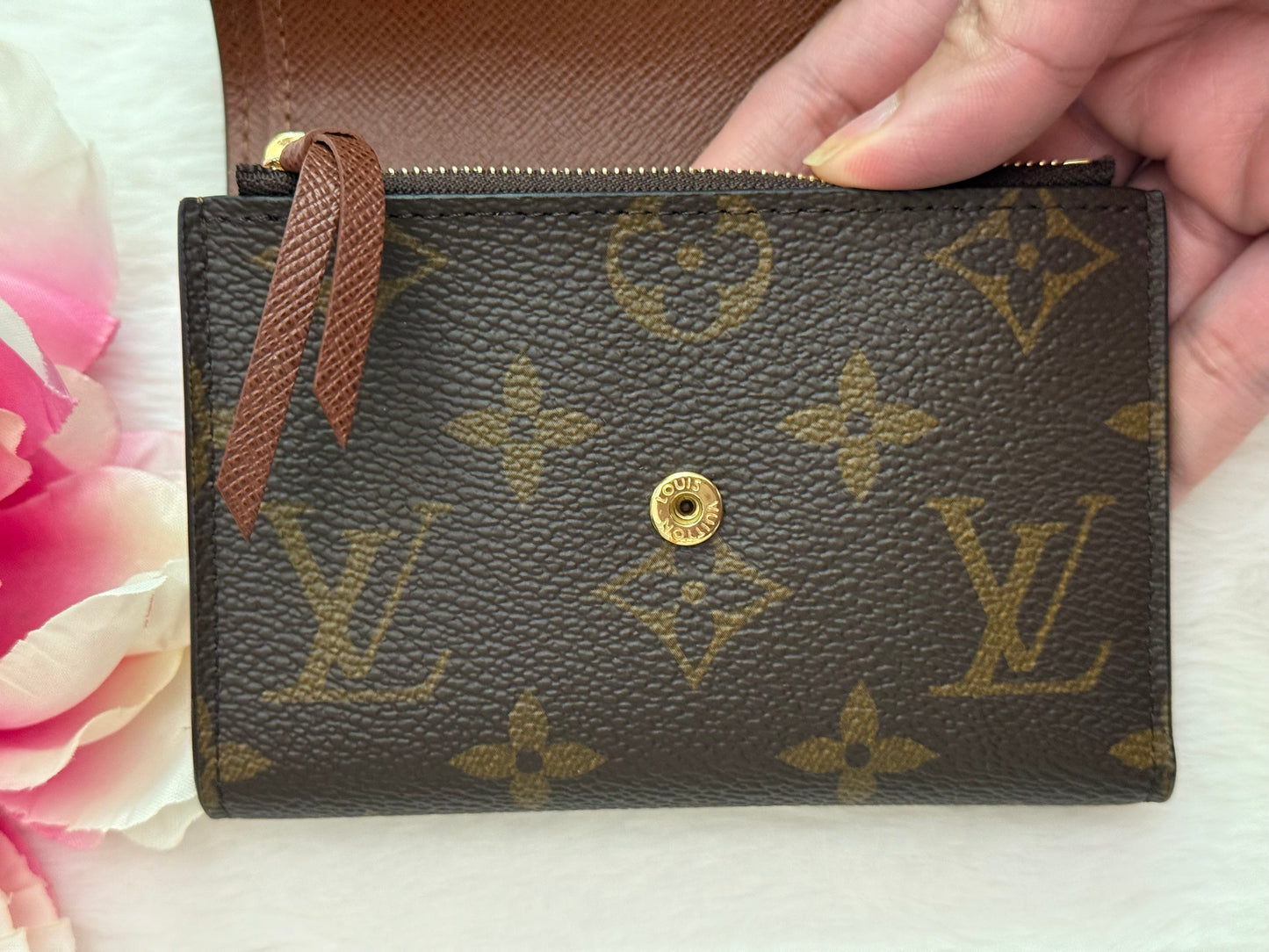 Louis Vuitton Victorine Mono Armagnac Wallet