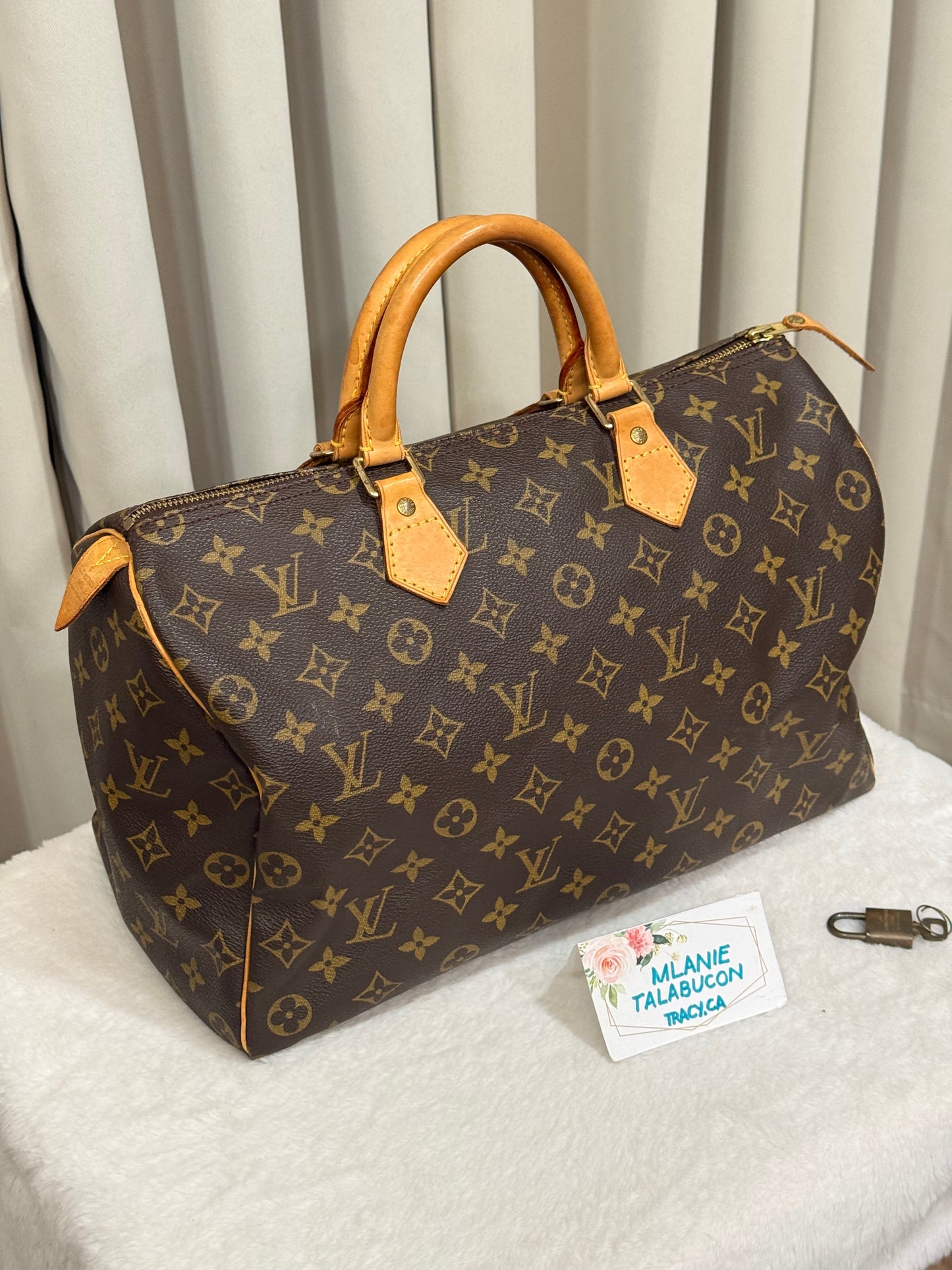 Louis Vuitton Speedy 35 Mono VINTAGE