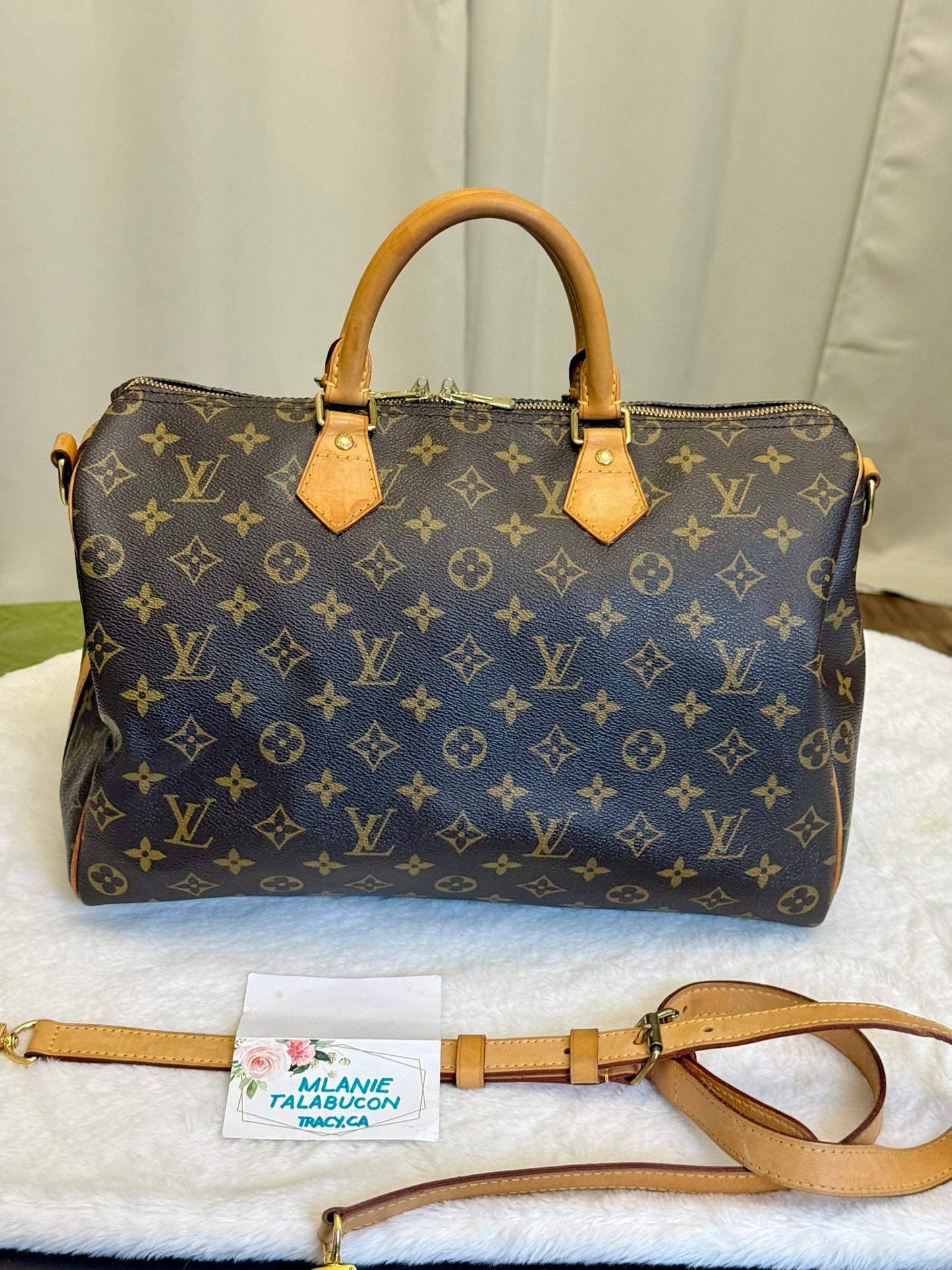 Louis Vuitton Speedy Bandouliere 35 Mono