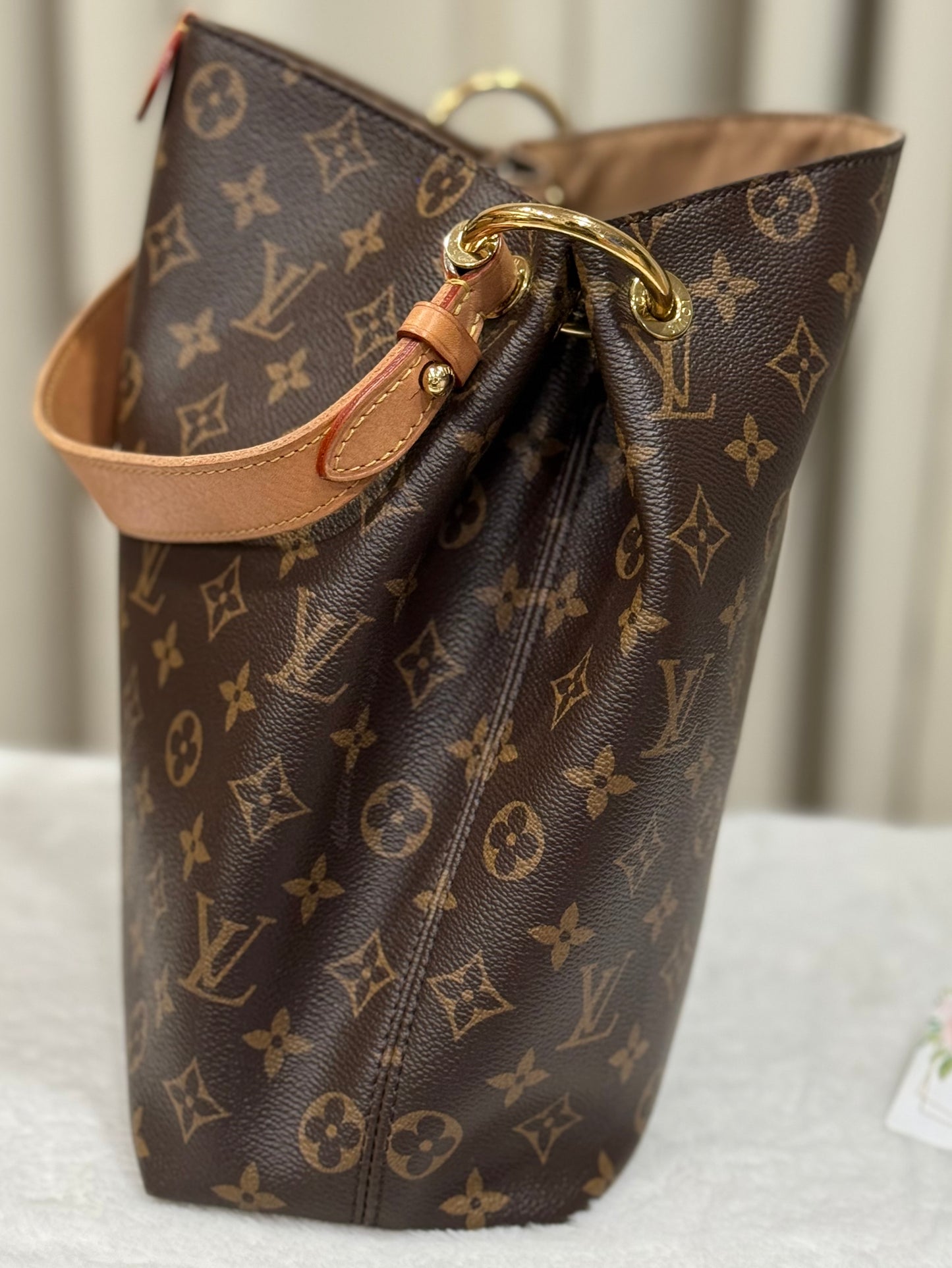 Louis Vuitton Graceful PM Mono Beige