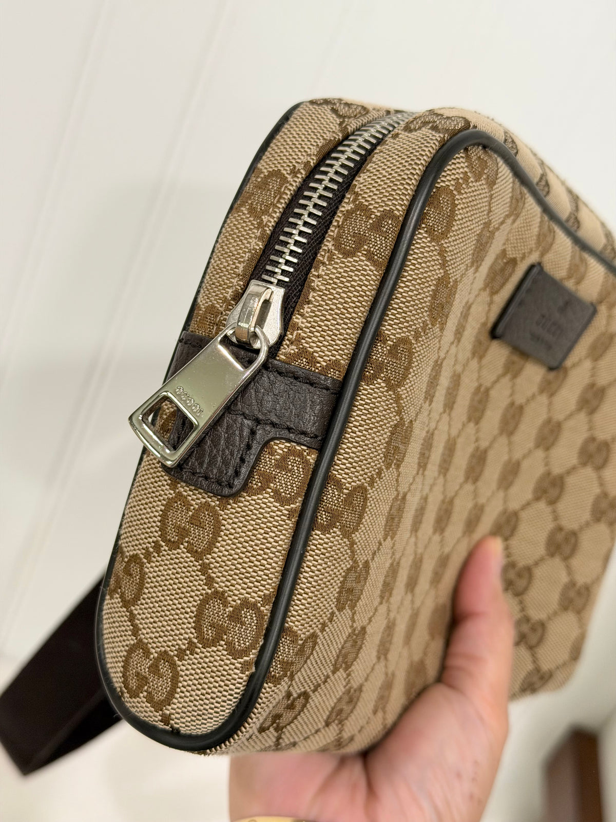 Gucci GG Canvas Belt Bag Unisex