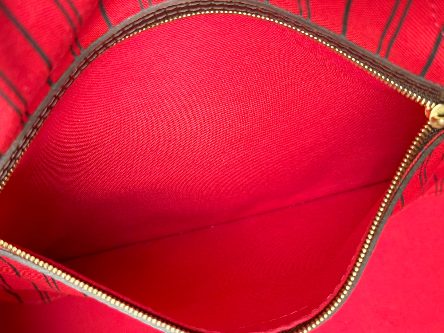 Louis Vuitton Neverfull MM DE Set (Bag and Pouch)