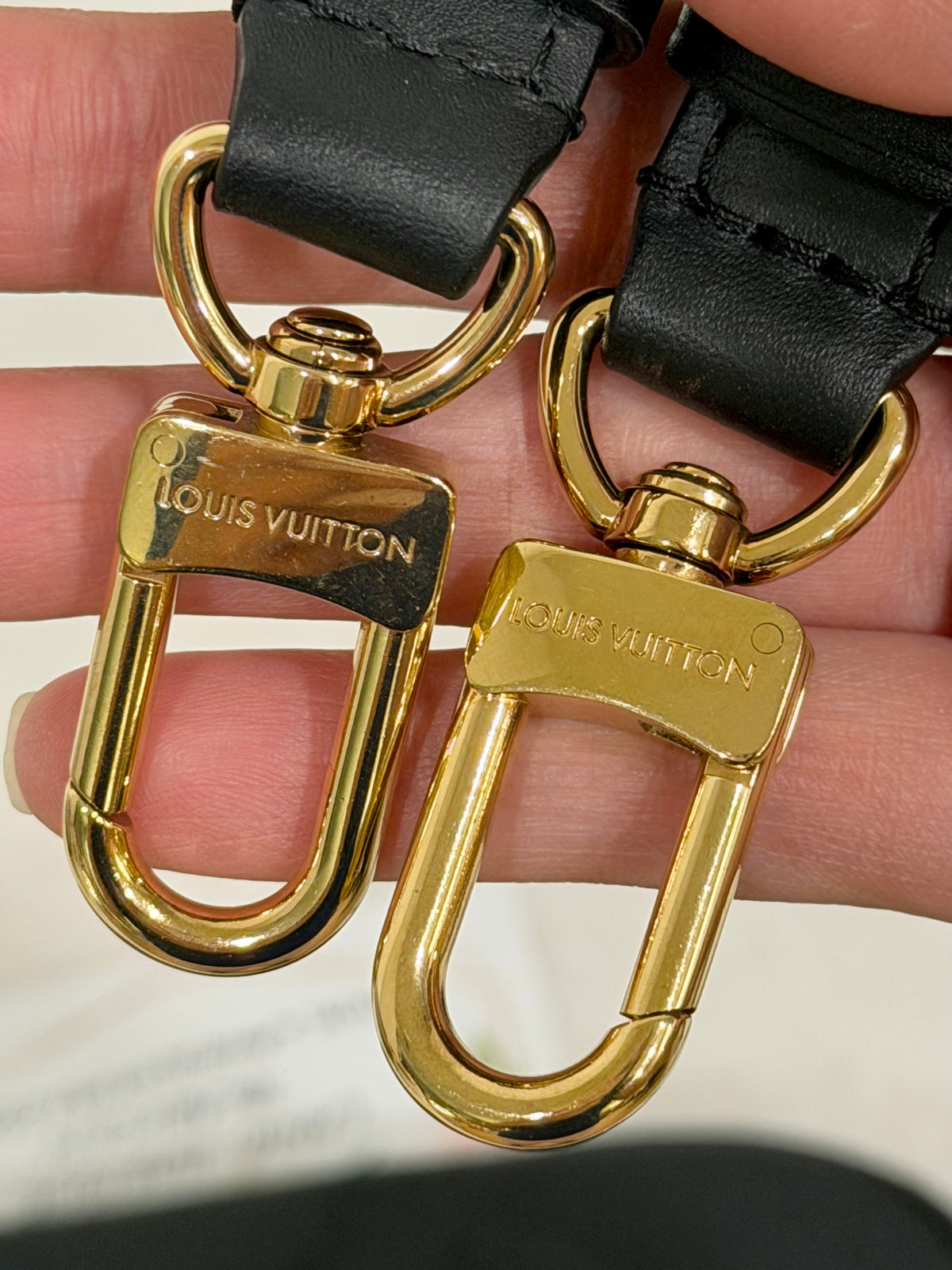 Louis Vuitton Multi Pochette Mono Giant Empreinte Black