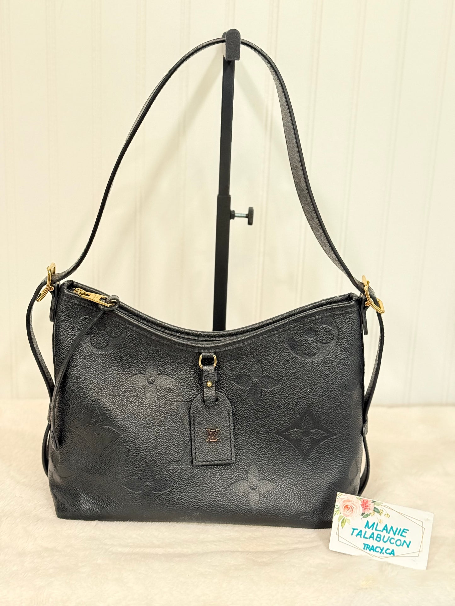 Louis Vuitton Carryall PM Giant Mono Empreinte Black/Noir