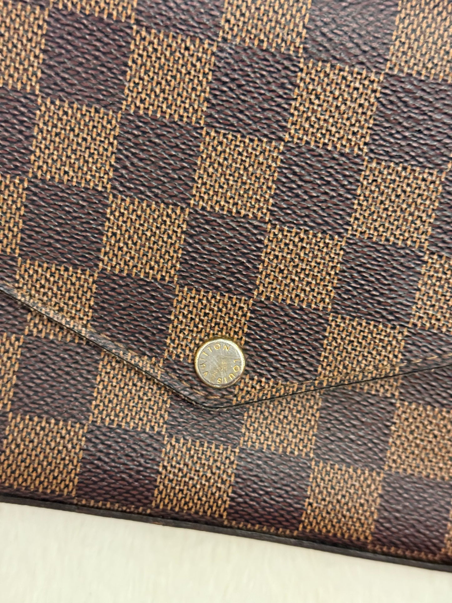 Louis Vuitton Felicie Pochette DE with zippered insert