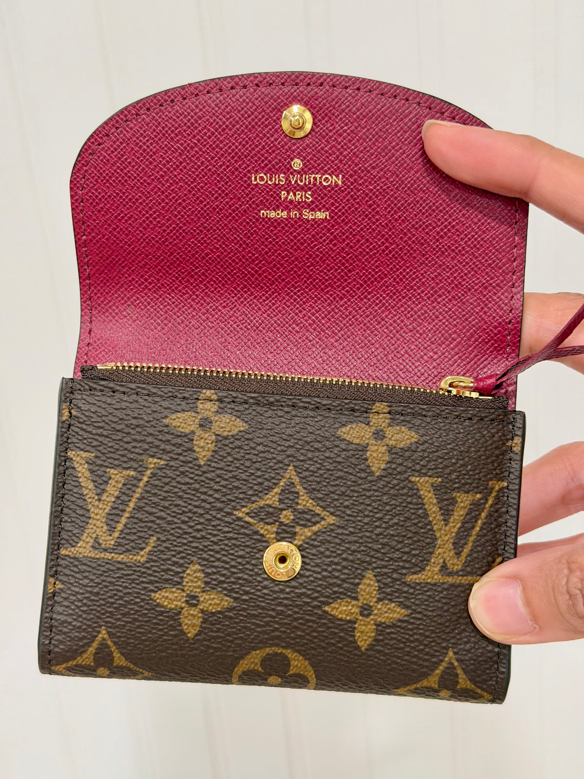 Louis Vuitton Rosalie Mono Fuchsia