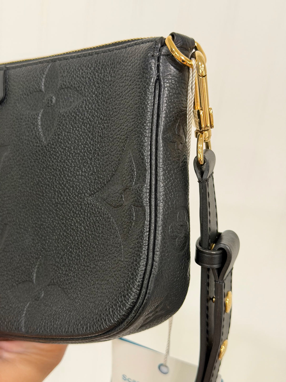 Louis Vuitton Multi Pochette Mono Giant Empreinte Black