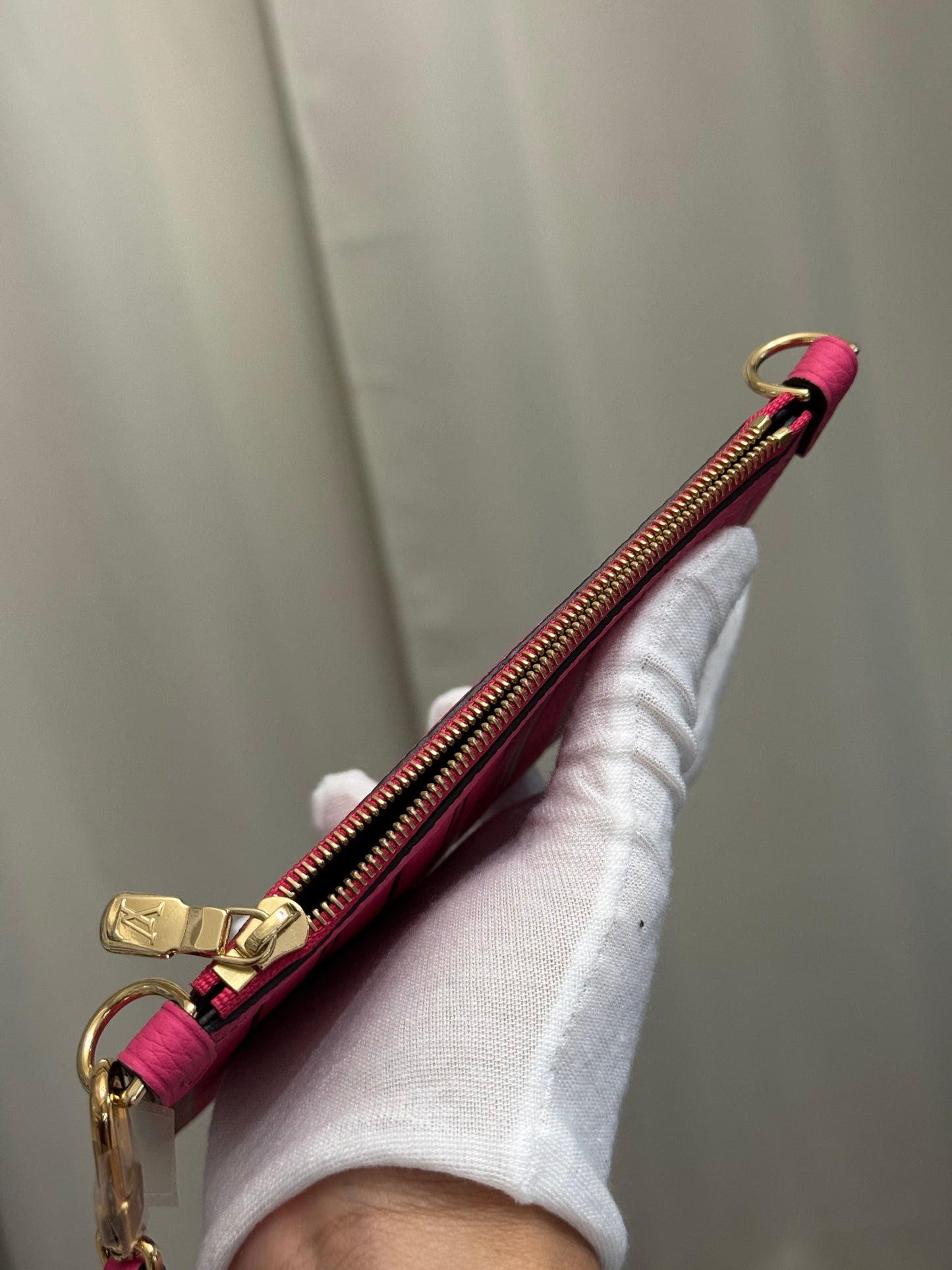 Louis Vuitton Neverfull BB Inside Out Bandouliere Rose Pondichery