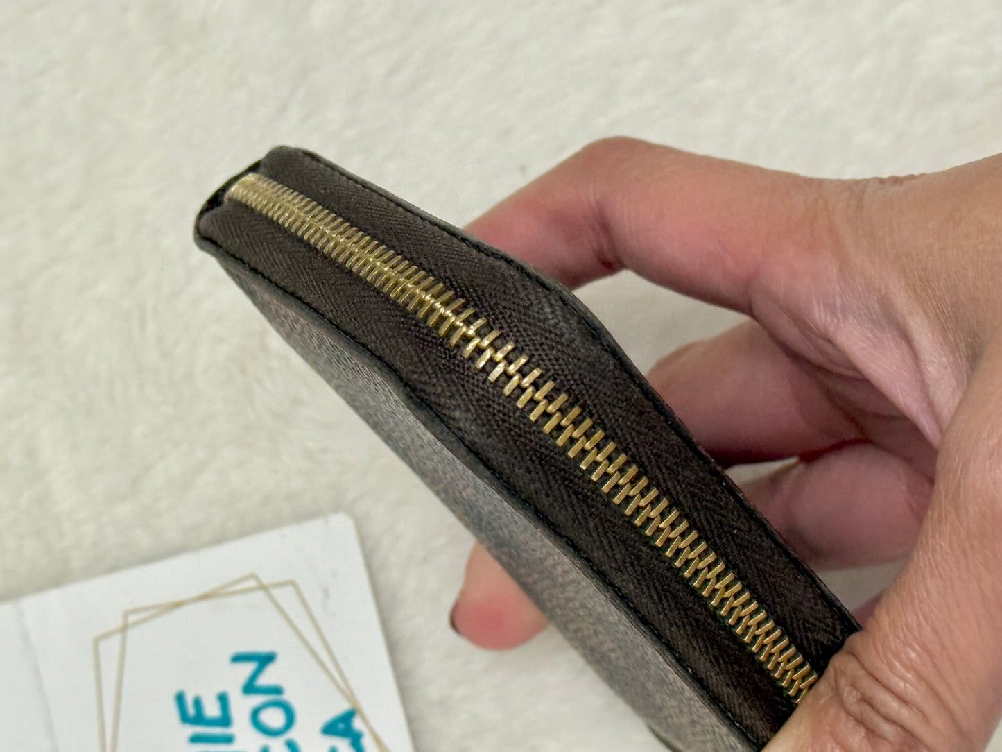 Louis Vuitton Zippy Coin Purse Damier Ebene