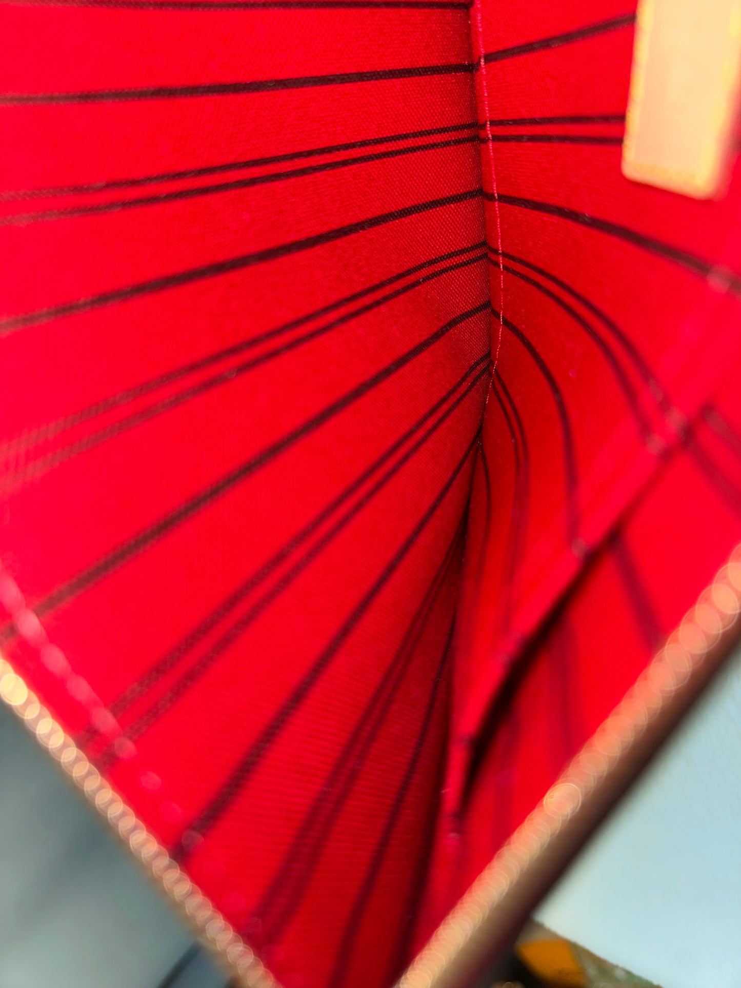Louis Vuitton Neverfull MM Mono Cherry Bag and Pouch