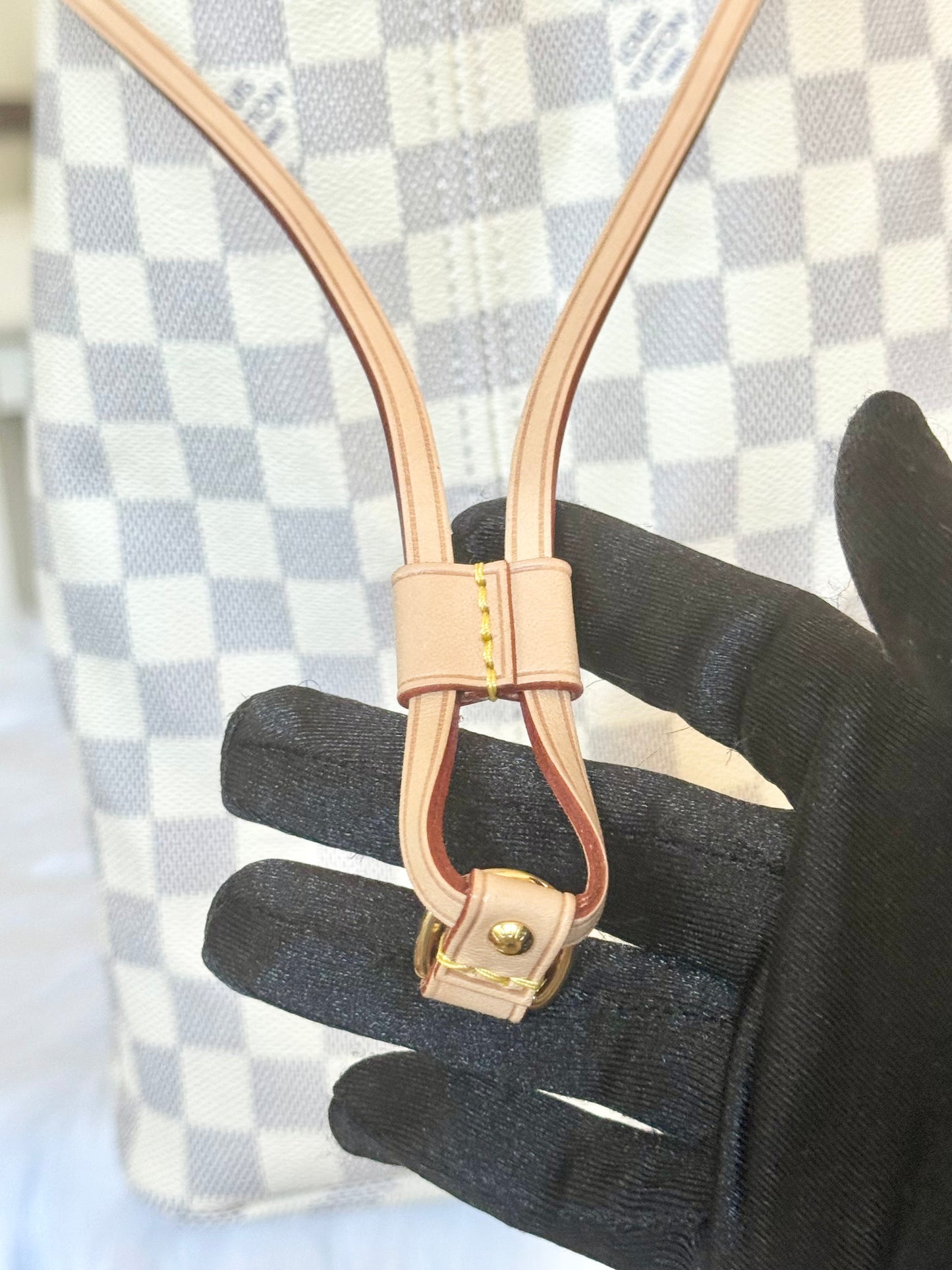 Louis Vuitton Neverfull GM in Damier Azur  Rose Ballerine MINT