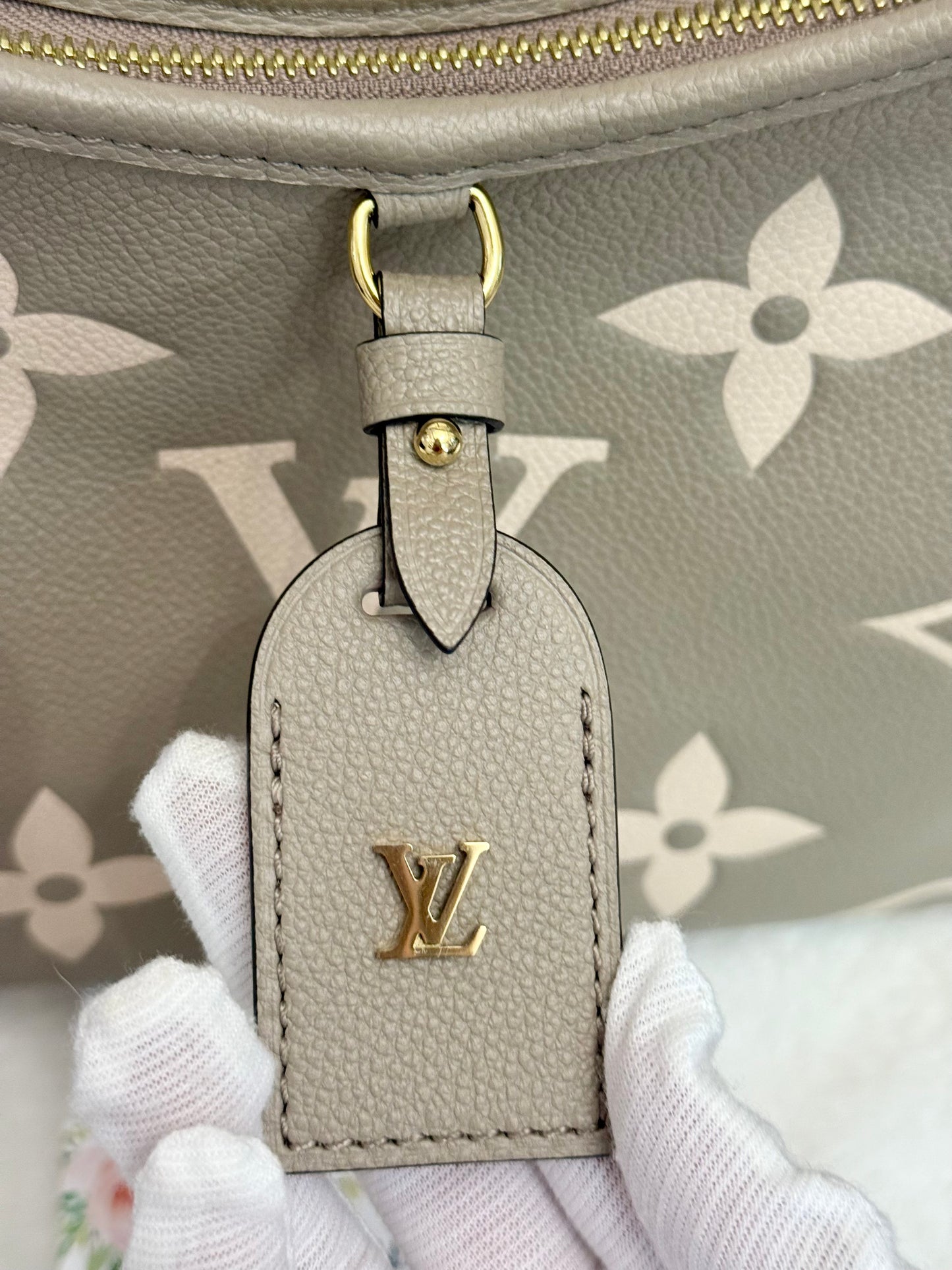 Louis Vuitton Carryall PM Bicolor Dove/Cream Bag