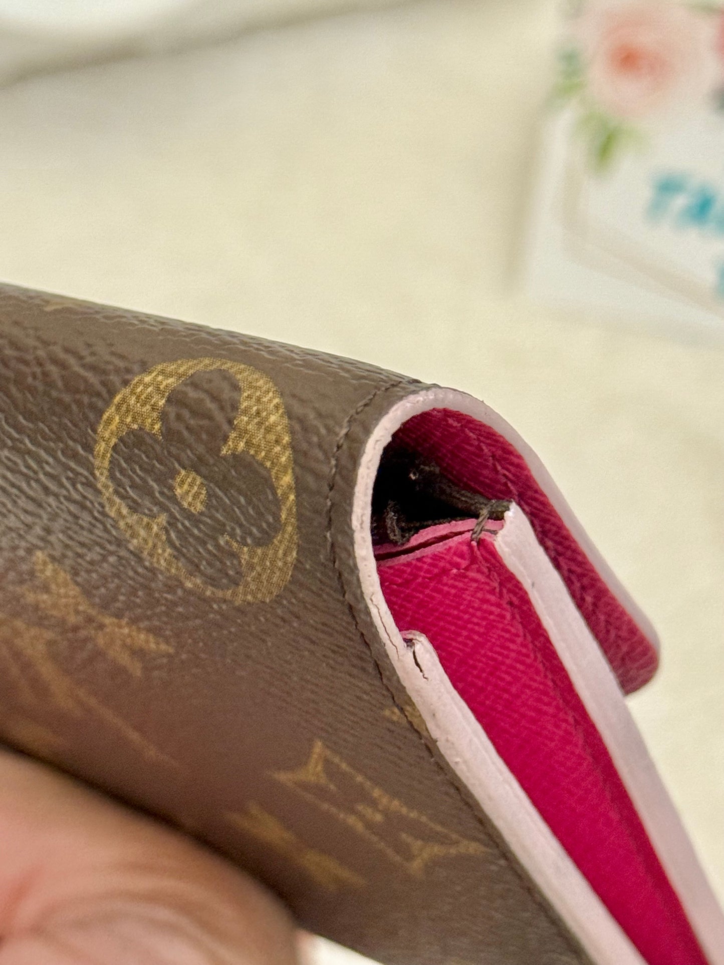 LIMITED EDITION Louis Vuitton Emilie Blooms Flower Wallet