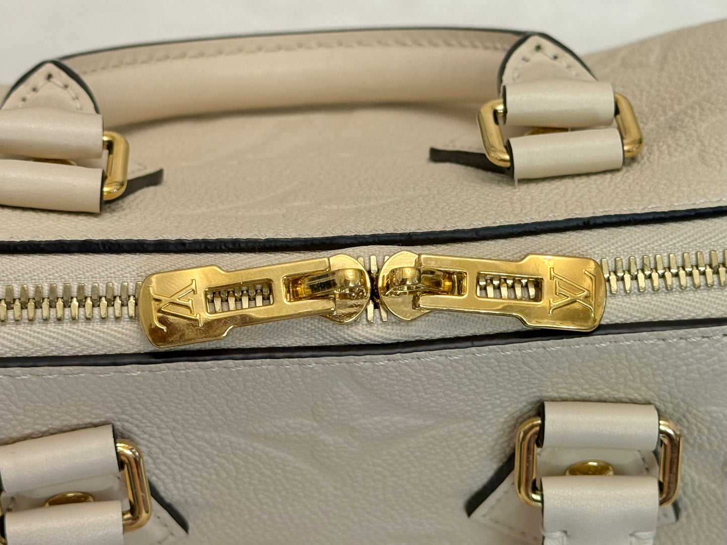 Speedy Bandouliere 20 Giant Empreinte Creme