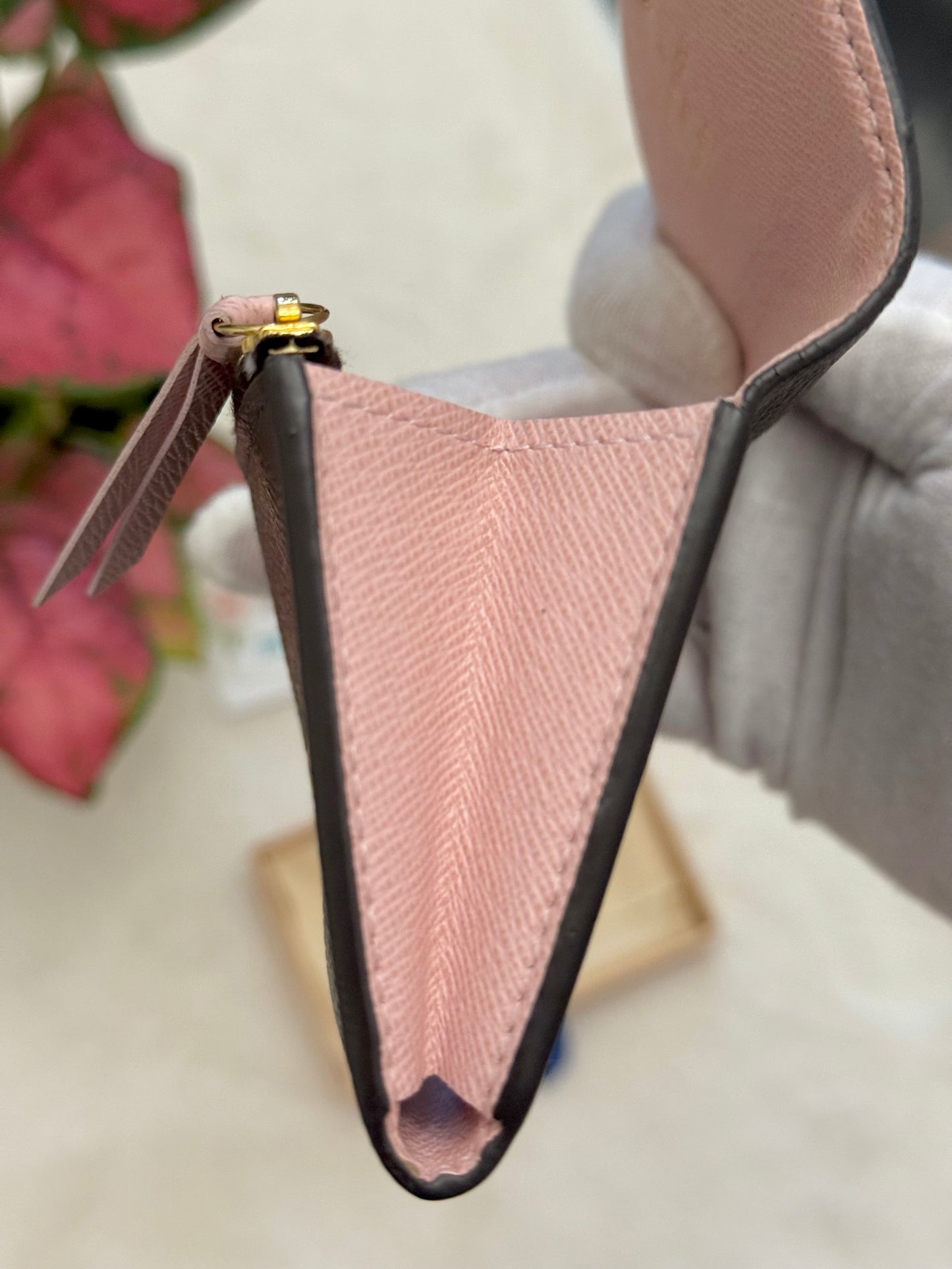 Louis Vuitton Rosalie Mono Rose Ballerine