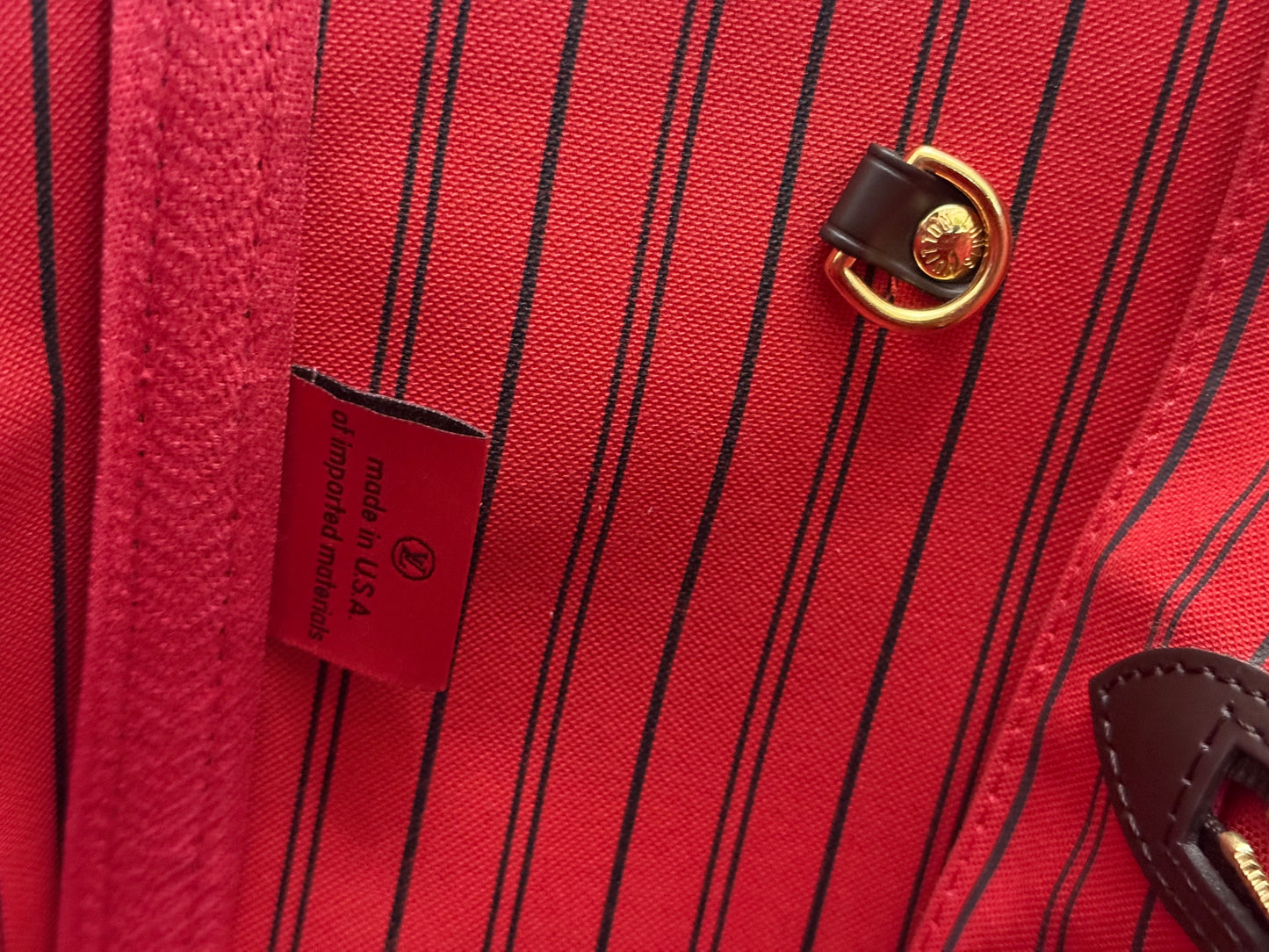 Louis Vuitton Neverfull MM DE bag only