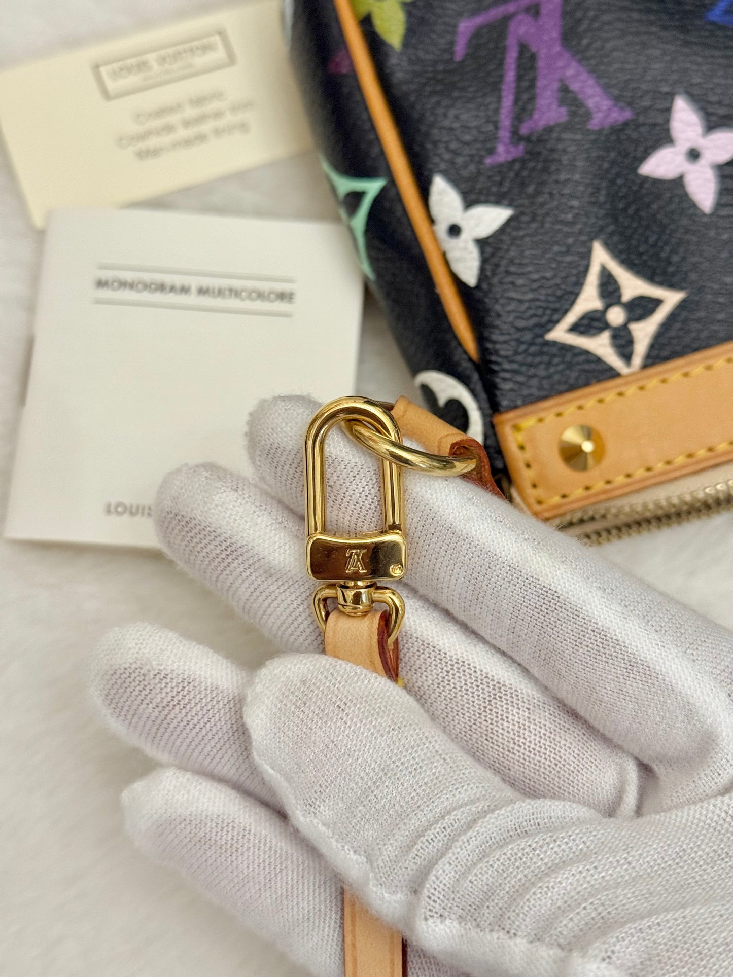 Louis Vuitton Pochette Accessoires Multicolore Noir/Black