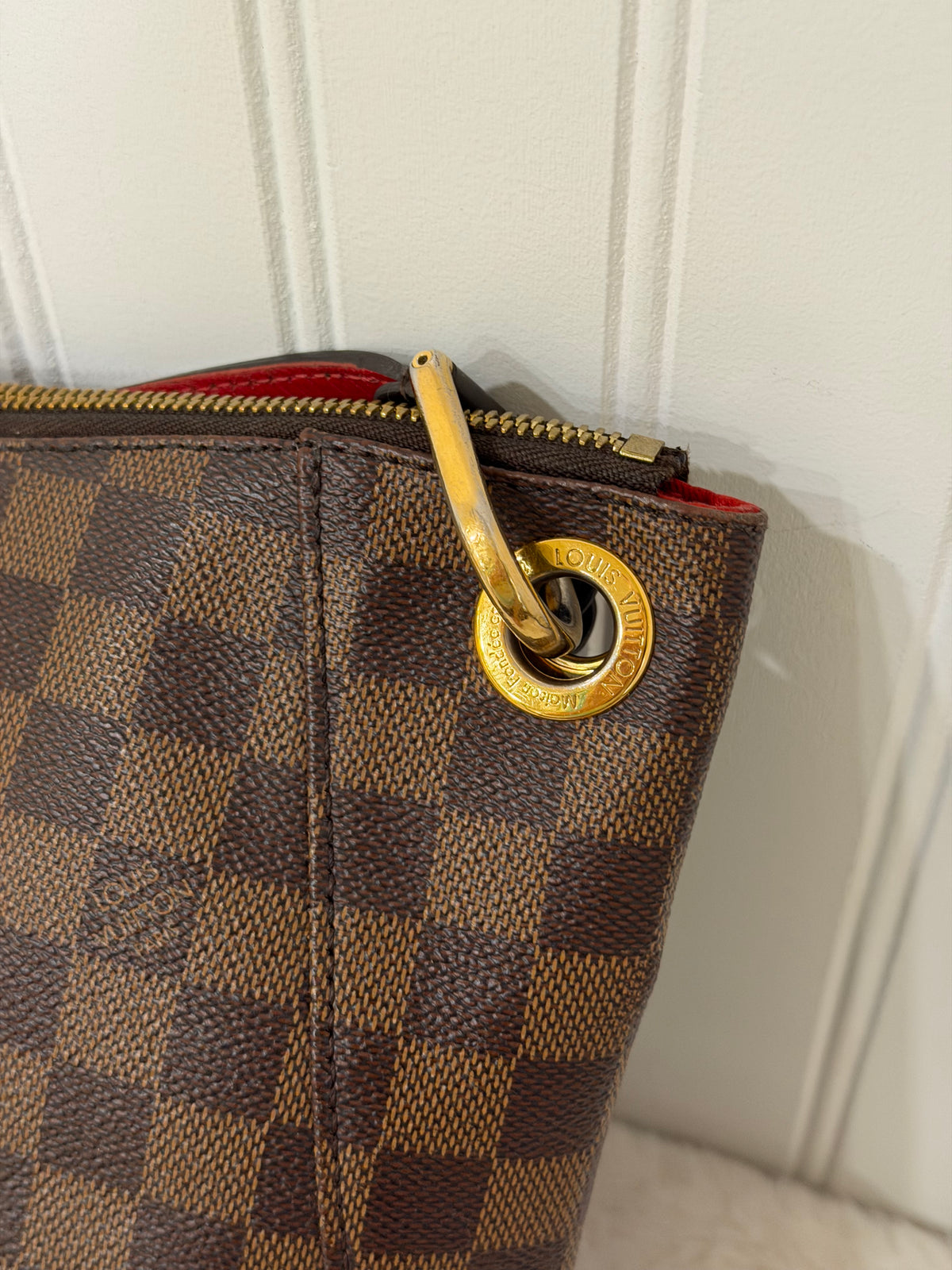 Louis Vuitton South Bank Besace Damier Ebene SD0159