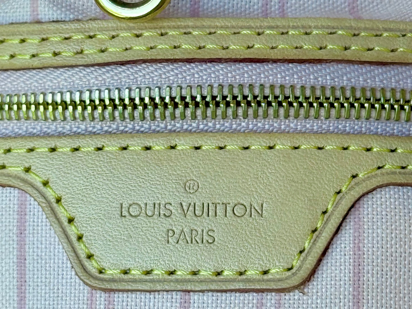 Louis Vuitton Neverfull MM Damier Azur Rose Ballerine