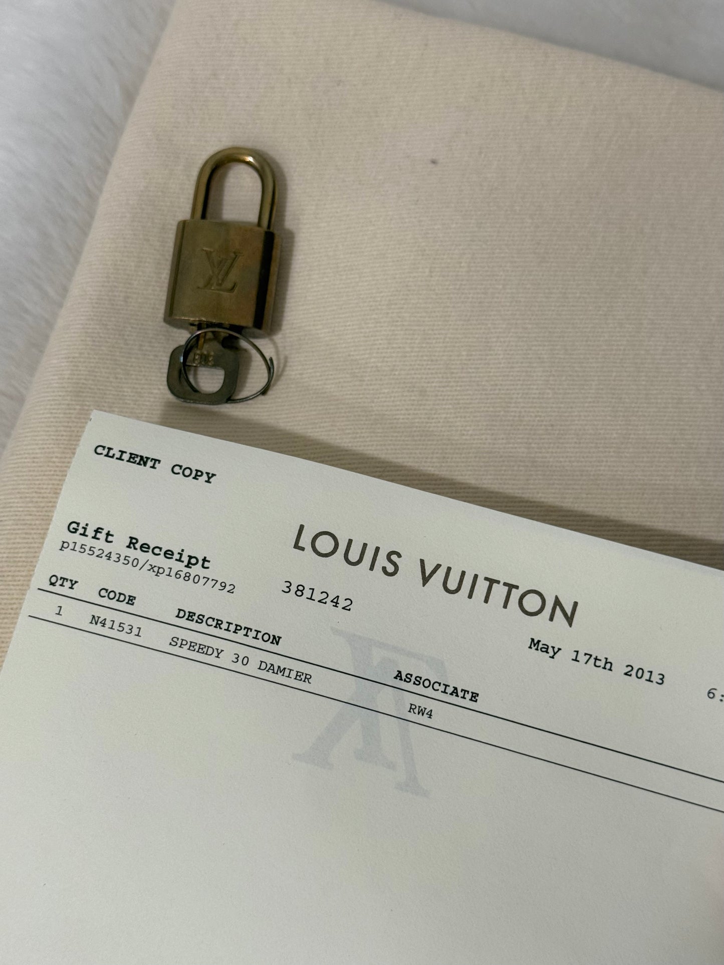 Louis Vuitton Speedy 30 Damier Ebene
