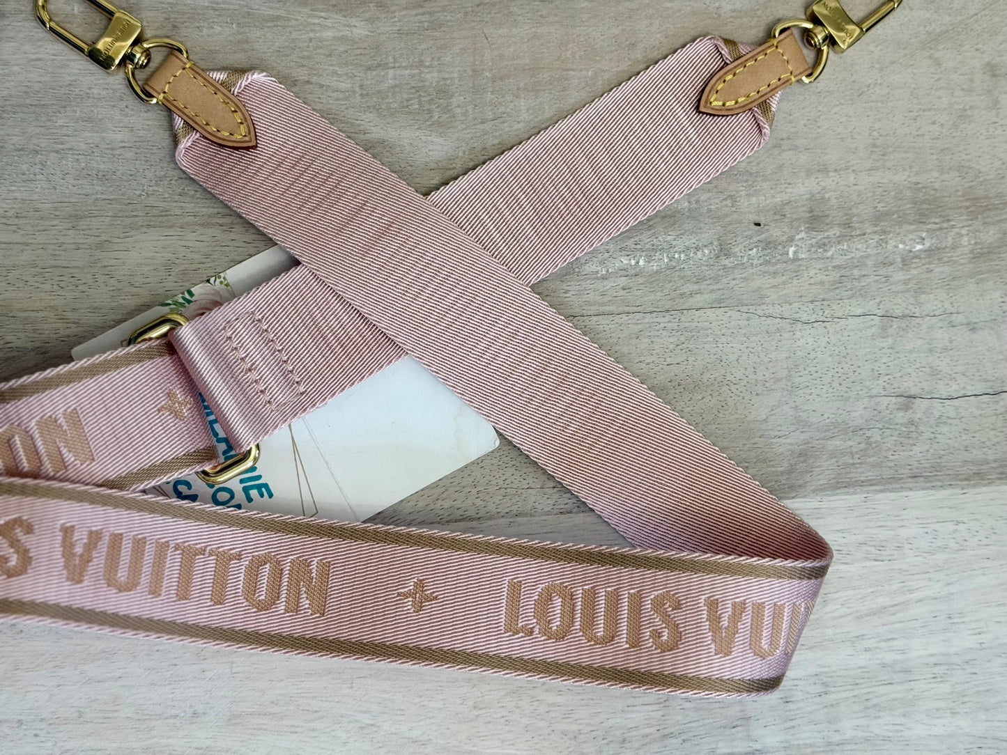Louis Vuitton Multi Pochette Accessoires with Pink Strap