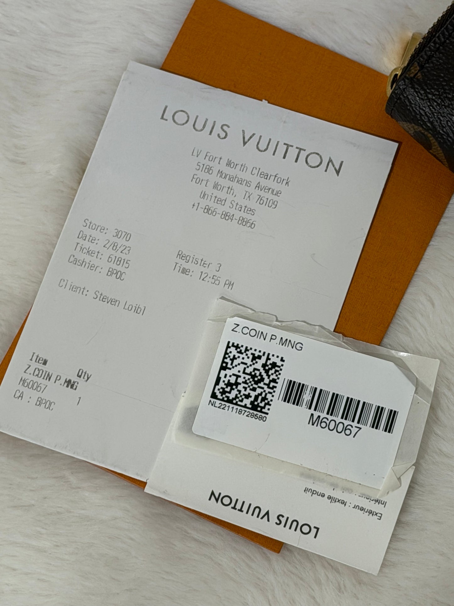 Louis Vuitton Zippy Coin Purse Mono