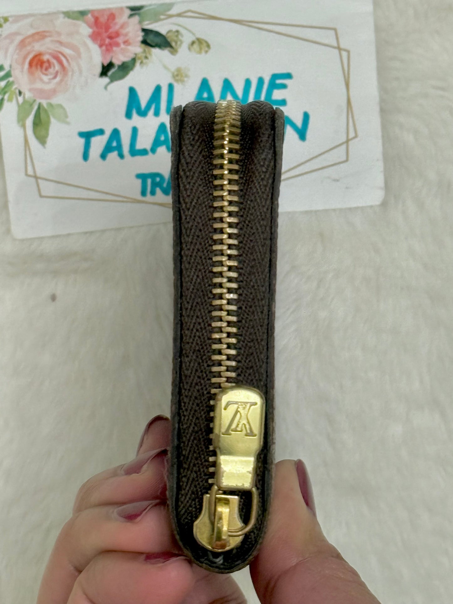 Louis Vuitton Zippy Coin Purse Damier Ebene