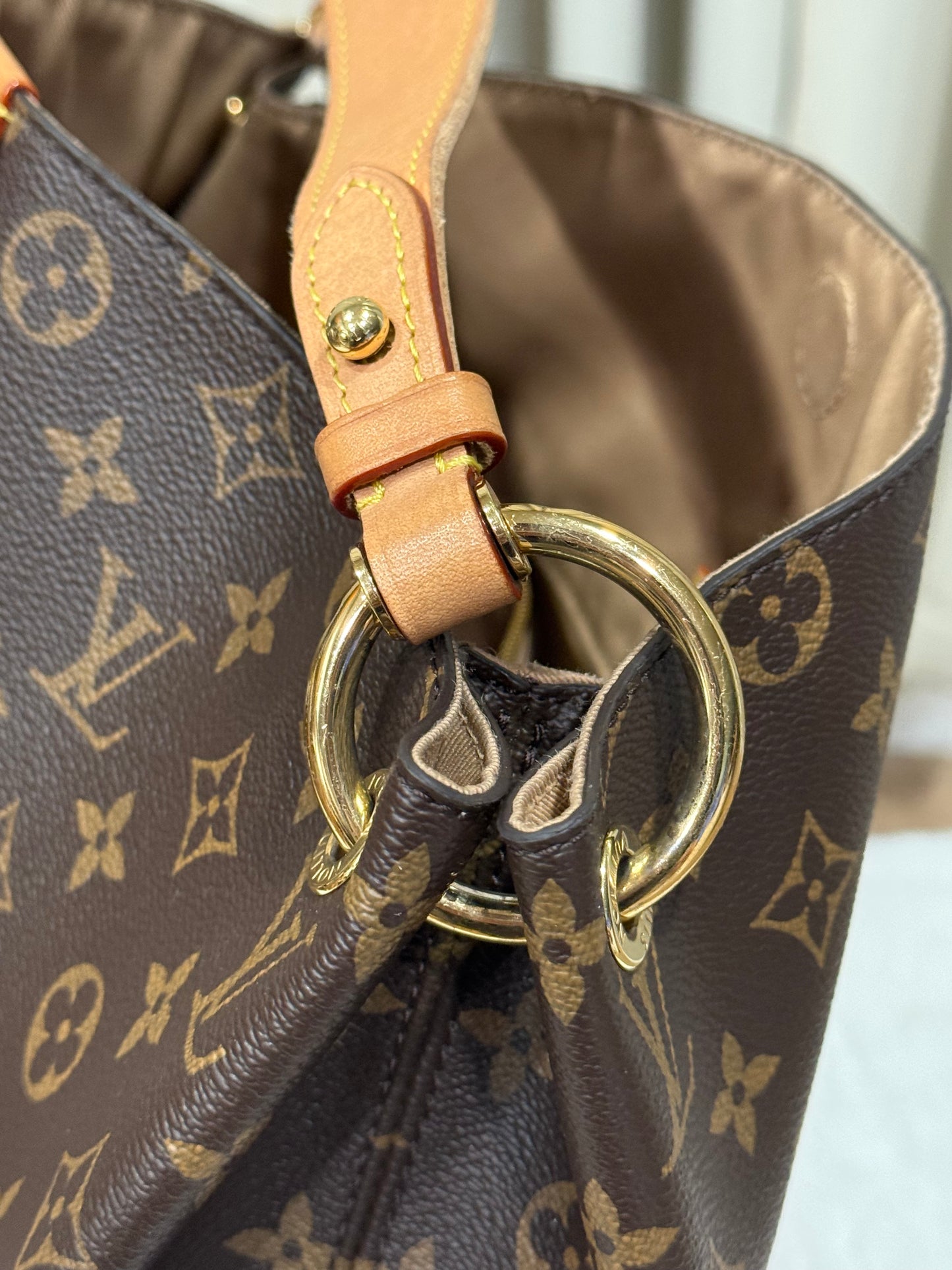 Louis Vuitton Graceful PM Mono Beige