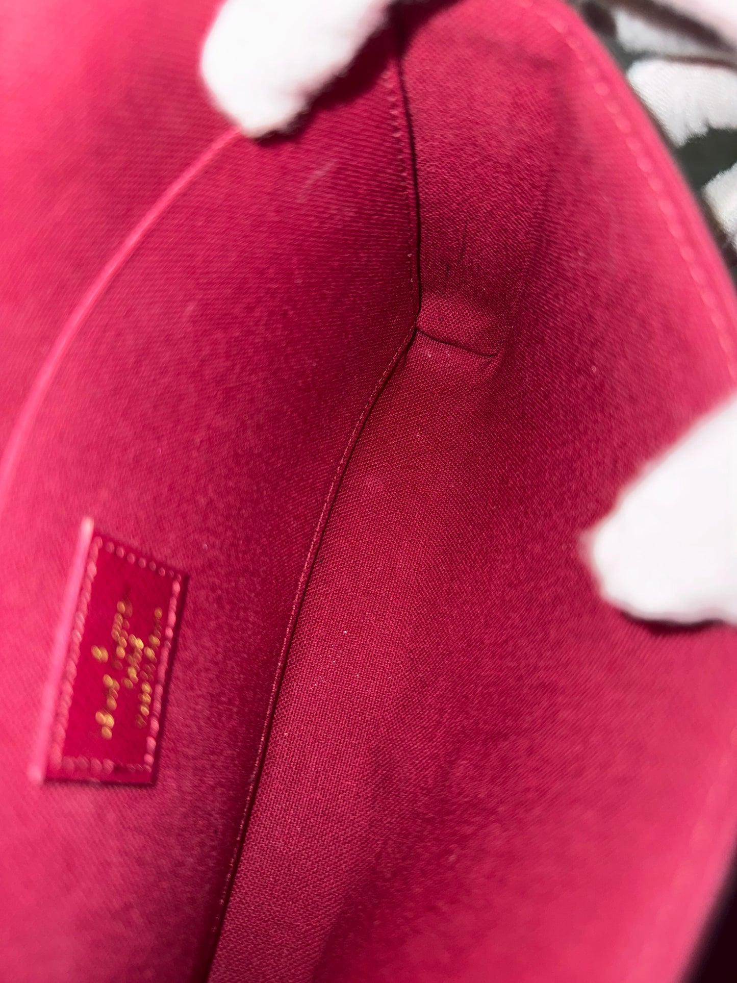Louis Vuitton Pochette Felicie Mono Fuchsia